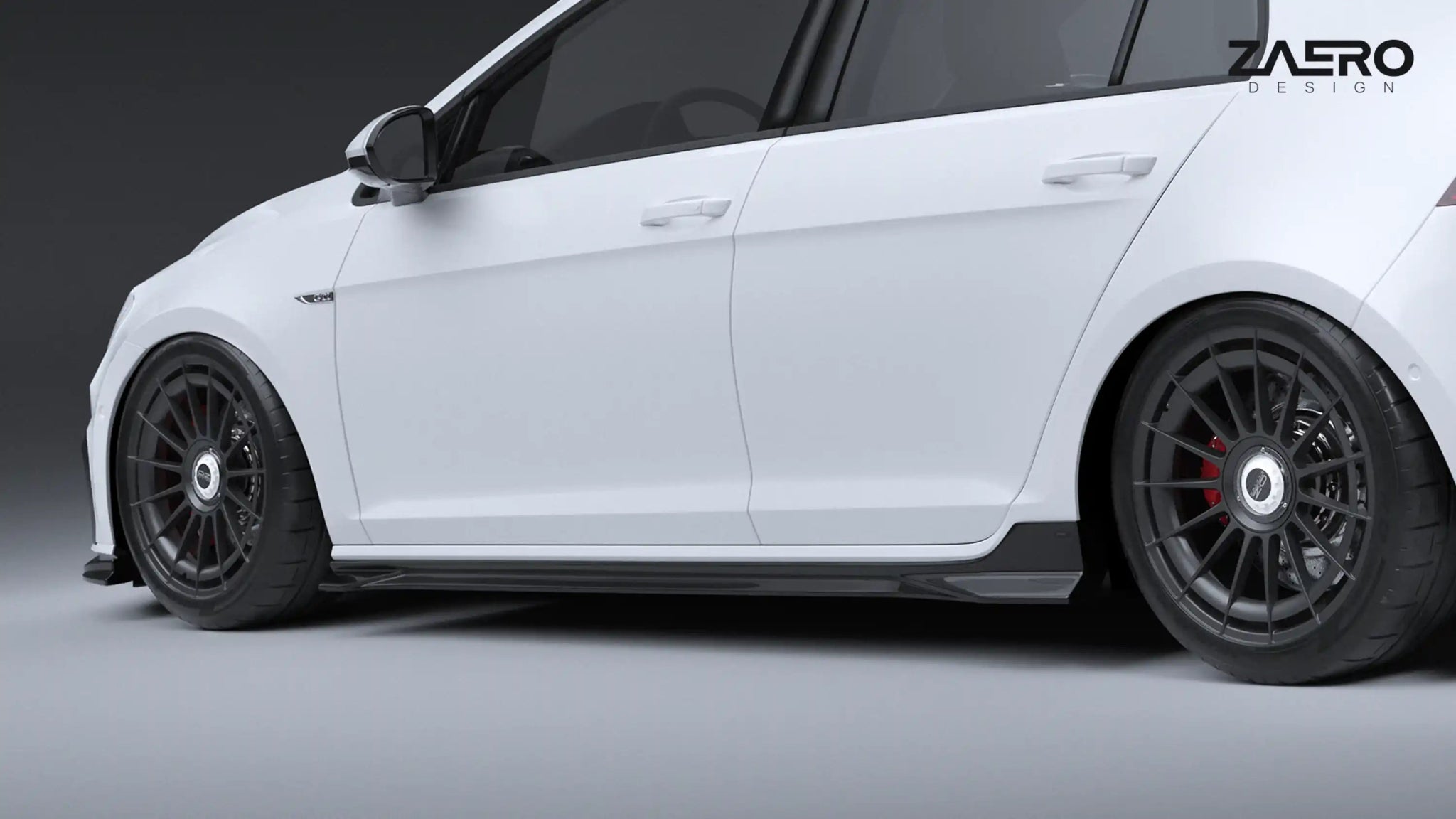 EVO-1 Seitenschweller für VW Golf 7 (Vorfacelift & Facelift) - Aerowerk.