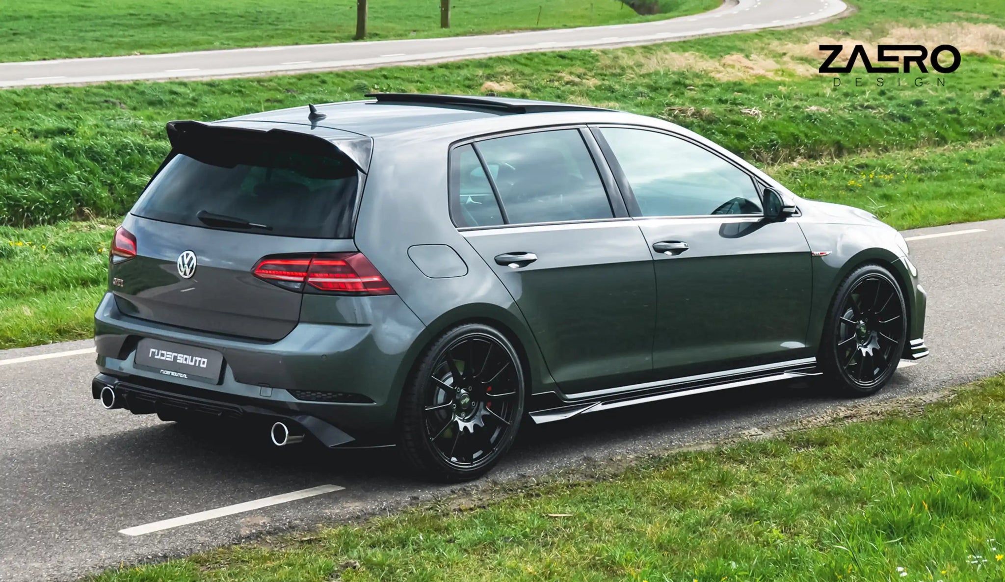 EVO-1 Seitenschweller für VW Golf 7 (Vorfacelift & Facelift) - Aerowerk.