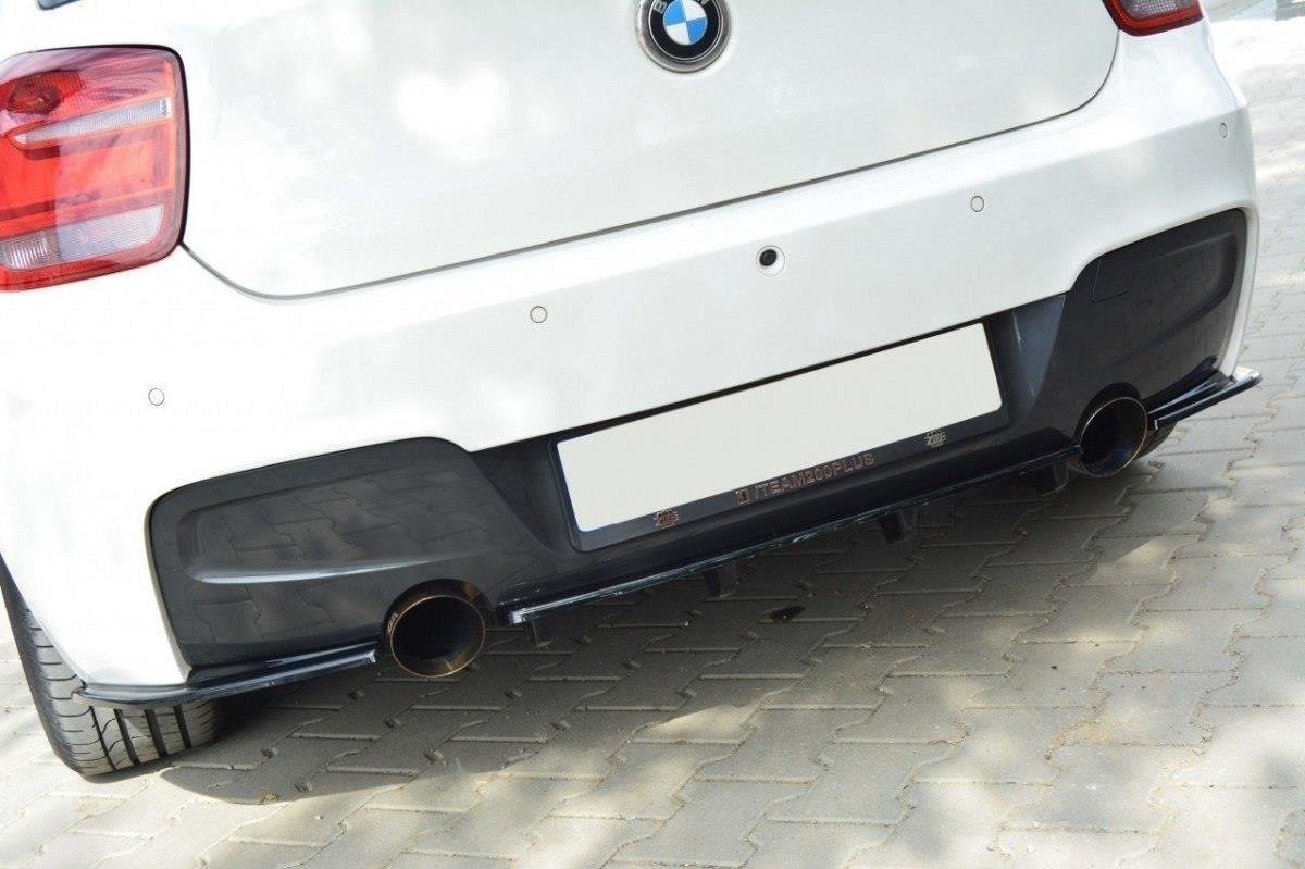 Maxton Design - Flaps Heckansatz Diffusor für BMW 1er F20/F21 M - Power (vor Facelift) - Aerowerk.