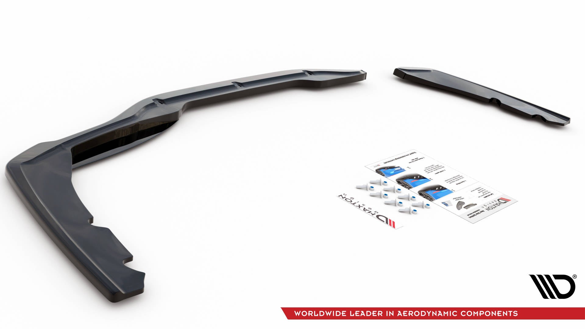 Maxton Design - Flaps Heckansatz Diffusor für BMW 2 Gran Coupe M - Paket F44 - Aerowerk.