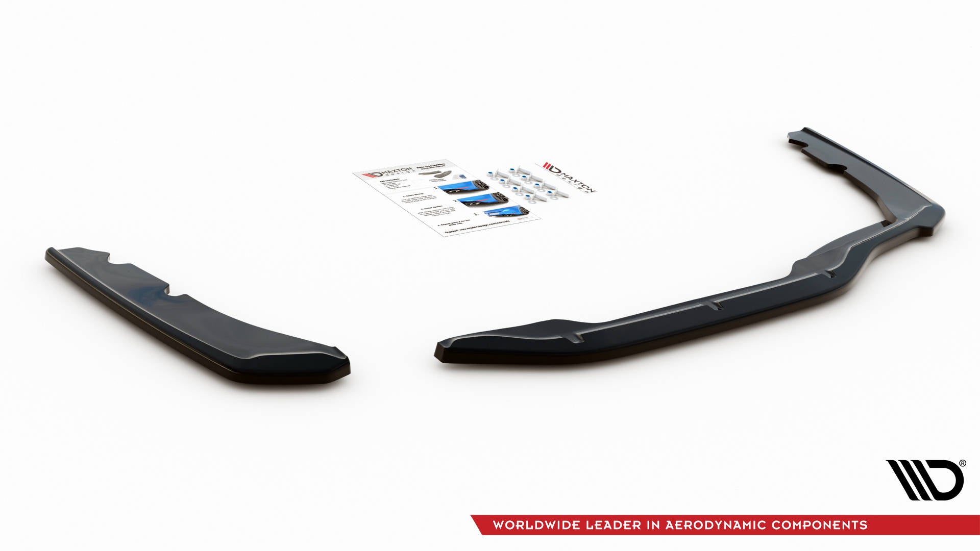 Maxton Design - Flaps Heckansatz Diffusor für BMW 2 Gran Coupe M - Paket F44 - Aerowerk.
