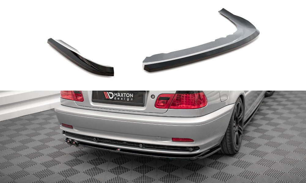 Maxton Design - Flaps Heckansatz / Diffusor für BMW 3er Coupe E46 - Aerowerk.