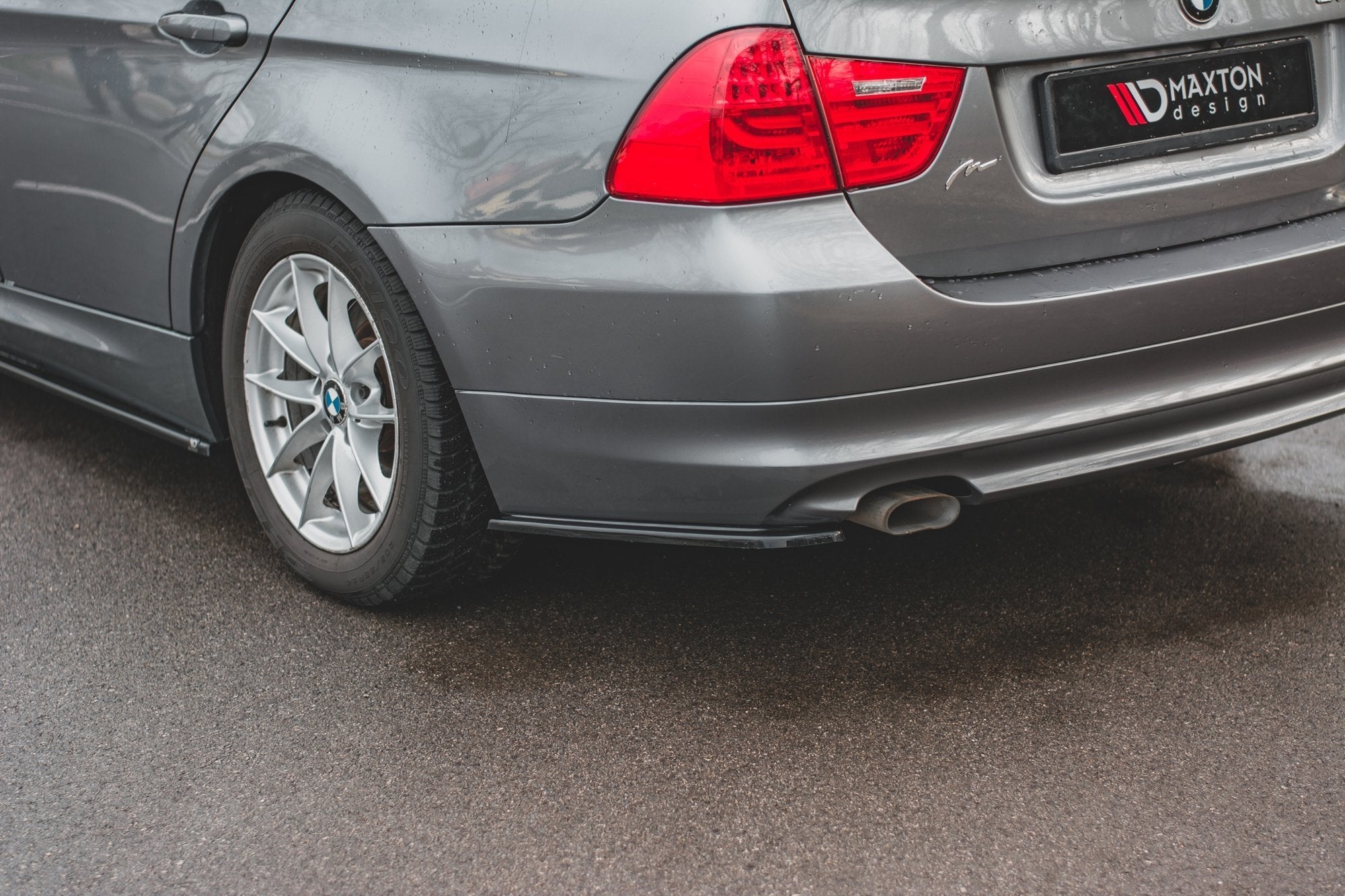 Maxton Design - Flaps Heckansatz Diffusor für BMW 3er E91 Facelift - Aerowerk.
