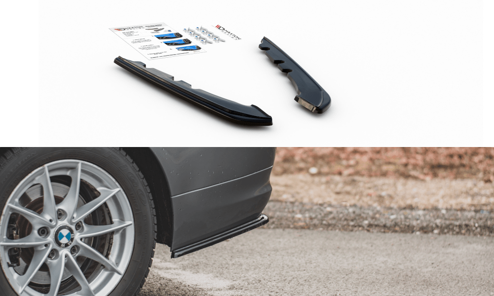 Maxton Design - Flaps Heckansatz Diffusor für BMW 3er E91 Facelift - Aerowerk.