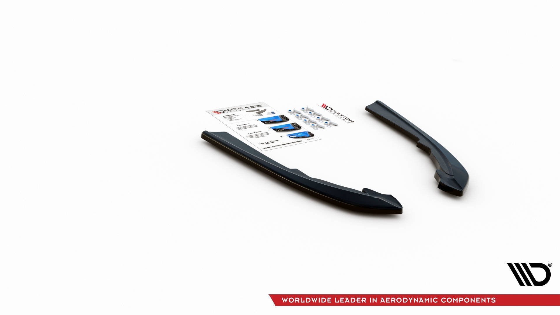 Maxton Design - Flaps Heckansatz Diffusor für BMW 3er G20 / G21 - Aerowerk.