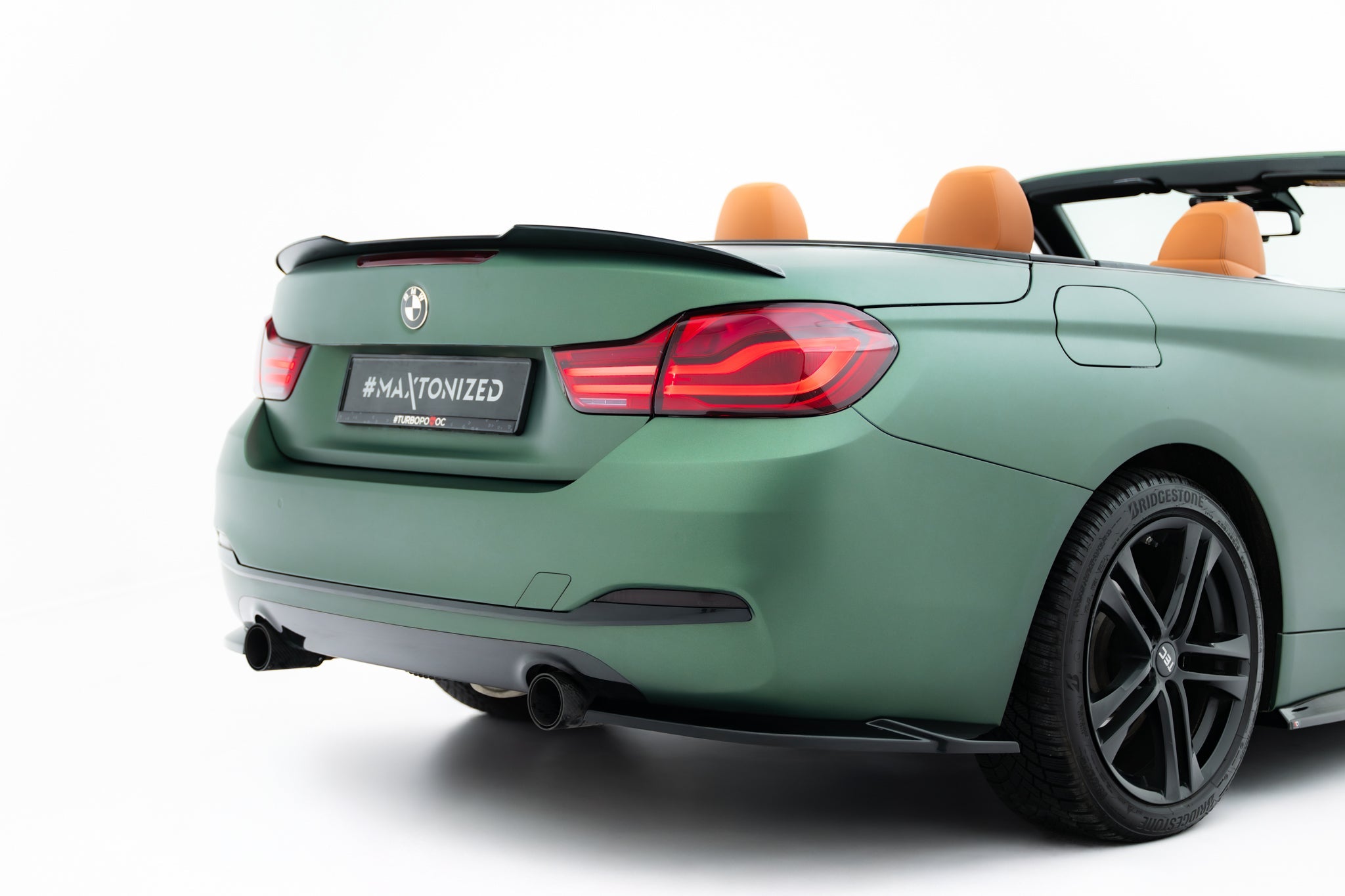 Maxton Design - Flaps Heckansatz Diffusor für BMW 4er Cabrio / Coupe F33 / F32 - Aerowerk.