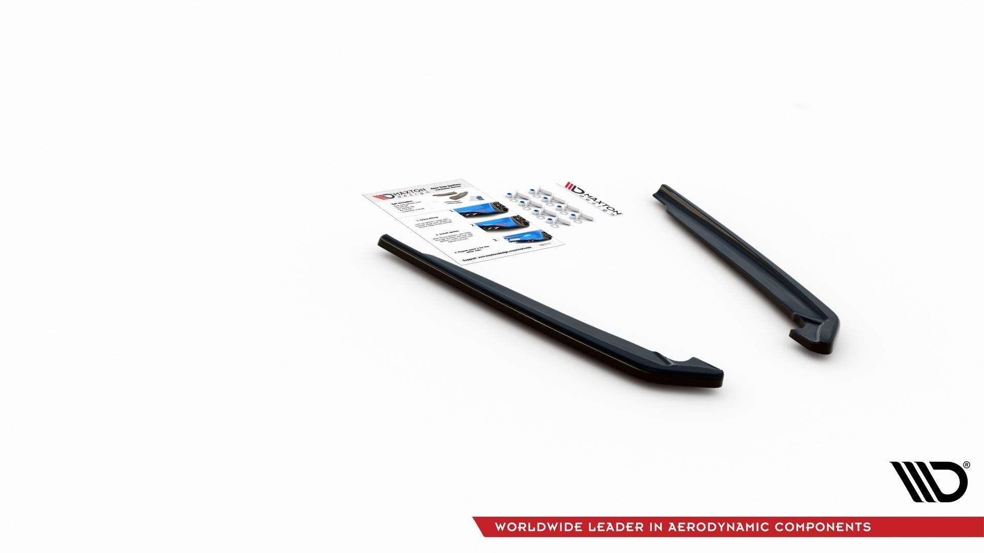 Maxton Design - Flaps Heckansatz Diffusor für BMW 5er G30 Facelift M - Paket - Aerowerk.