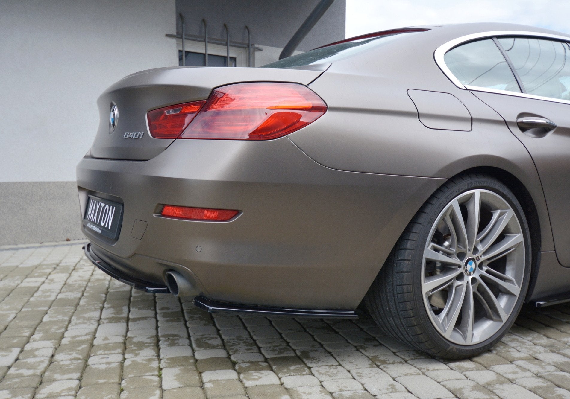 Maxton Design - Flaps Heckansatz Diffusor für BMW 6er GRAN COUPÉ - Aerowerk.