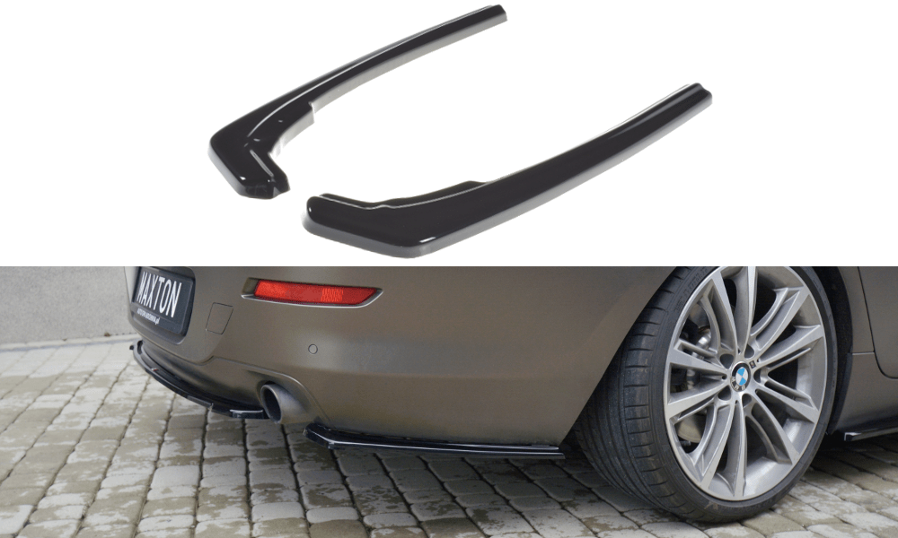 Maxton Design - Flaps Heckansatz Diffusor für BMW 6er GRAN COUPÉ - Aerowerk.