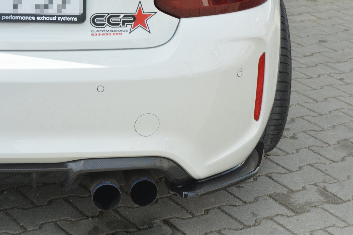 Maxton Design - Flaps Heckansatz Diffusor für BMW M2 (F87) COUPÉ - Aerowerk.