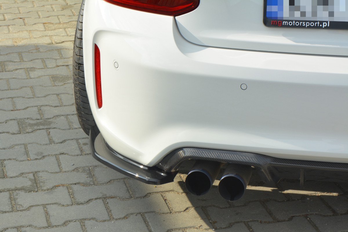 Maxton Design - Flaps Heckansatz Diffusor für BMW M2 (F87) COUPÉ - Aerowerk.