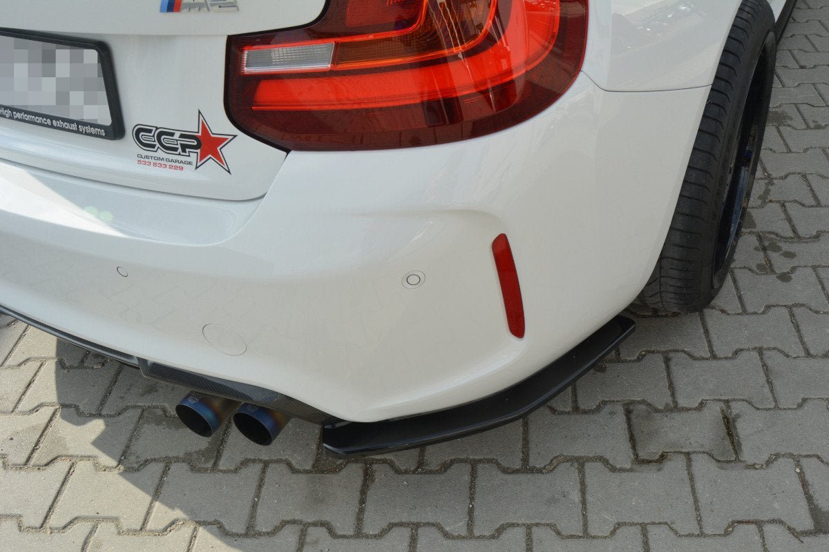 Maxton Design - Flaps Heckansatz Diffusor für BMW M2 (F87) COUPÉ - Aerowerk.