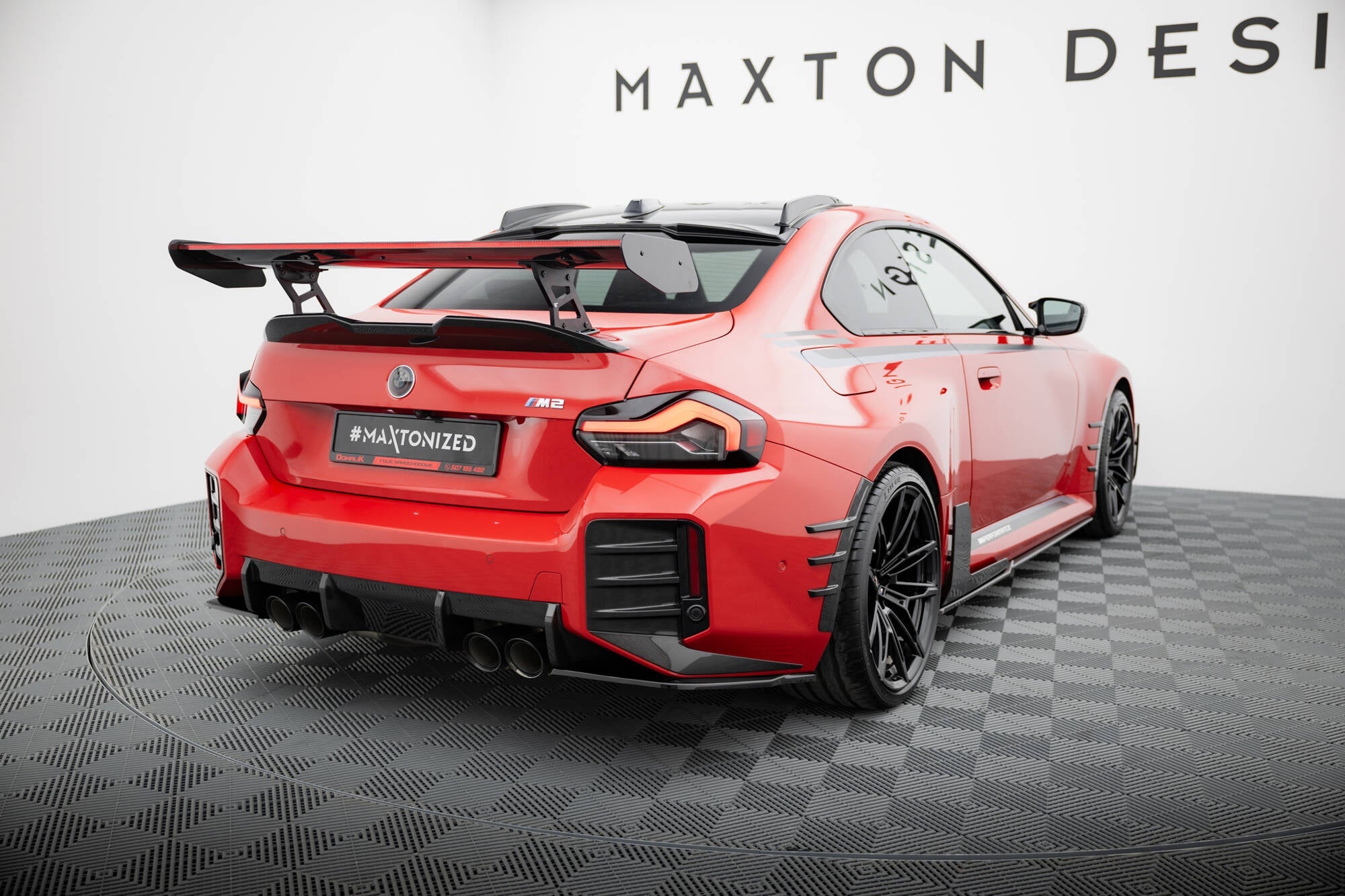 Maxton Design - Flaps Heckansatz Diffusor für BMW M2 G87 M - Performance - Aerowerk.