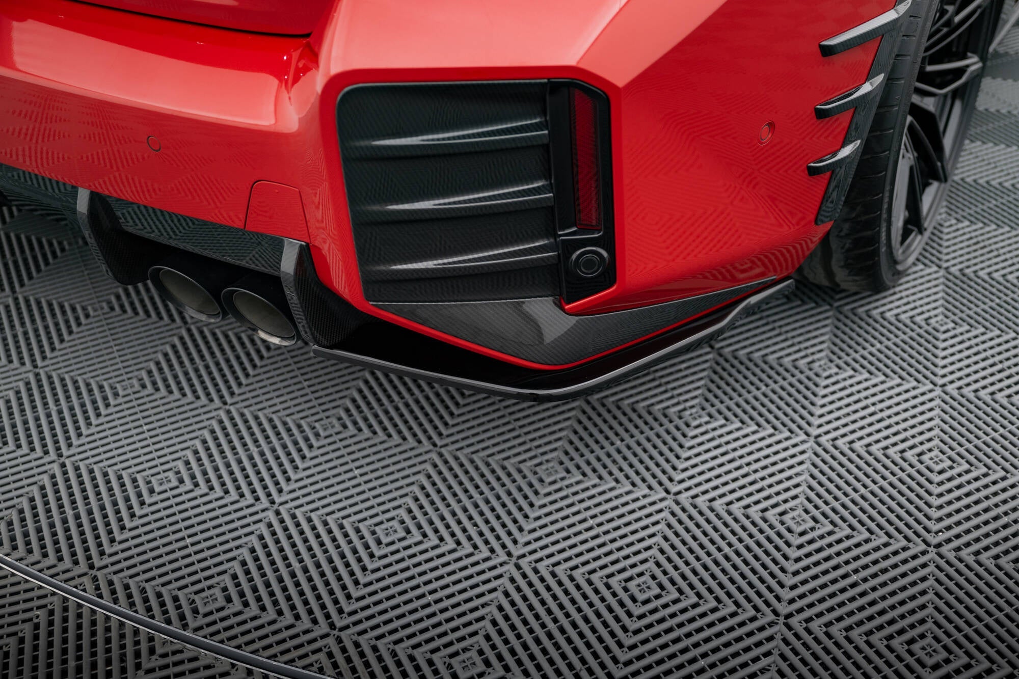 Maxton Design - Flaps Heckansatz Diffusor für BMW M2 G87 M - Performance - Aerowerk.