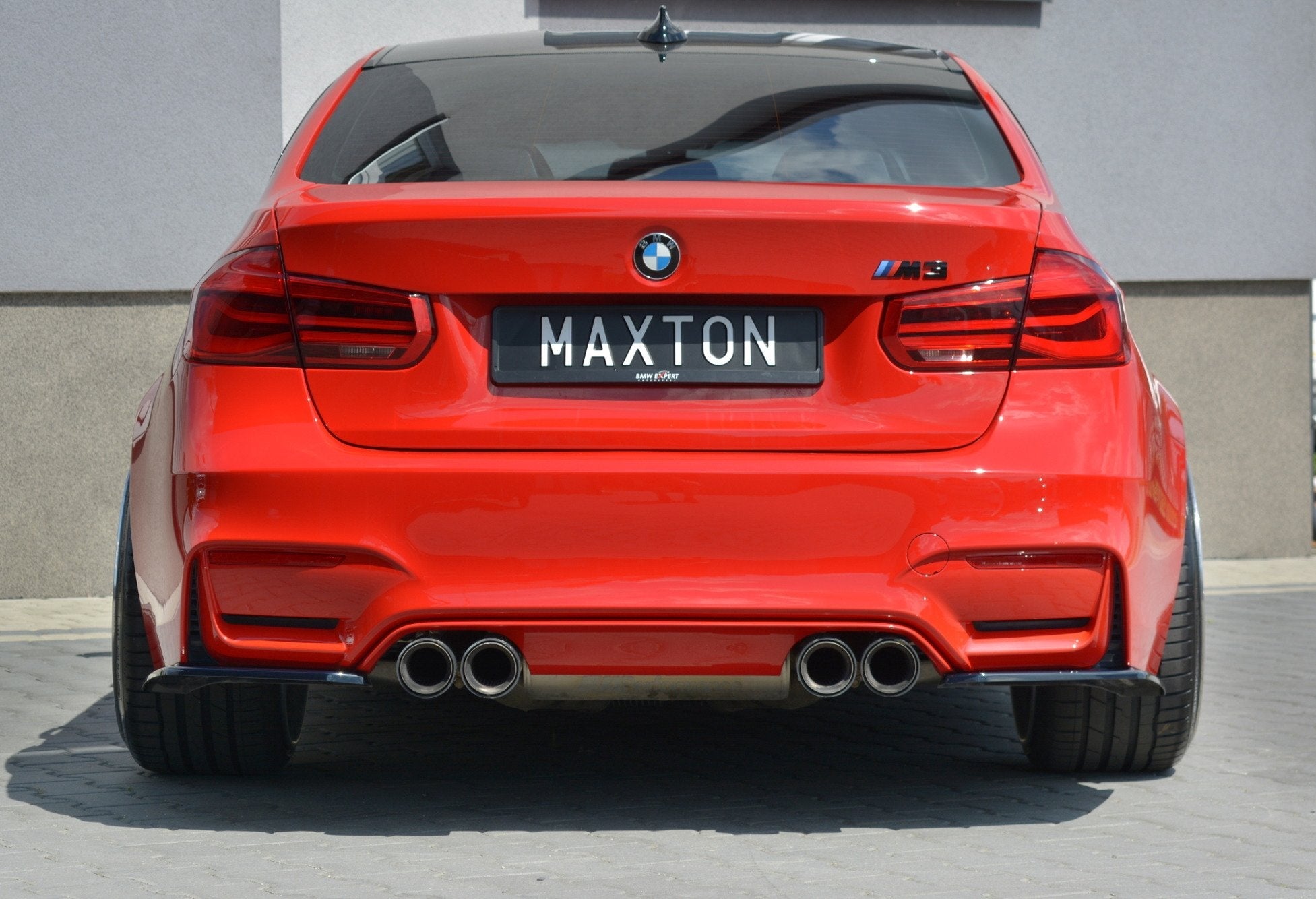 Maxton Design - Flaps Heckansatz Diffusor für BMW M3 F80 - Aerowerk.