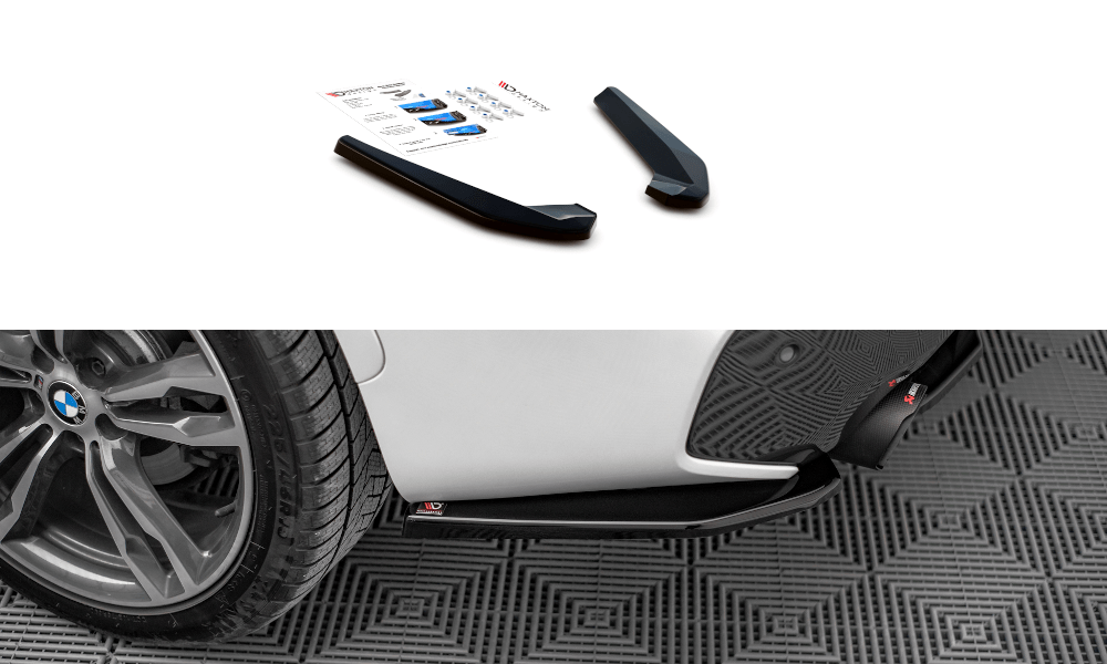 Maxton Design - Flaps Heckansatz Diffusor für BMW X1 M - Paket F48 / F48 Facelift - Aerowerk.