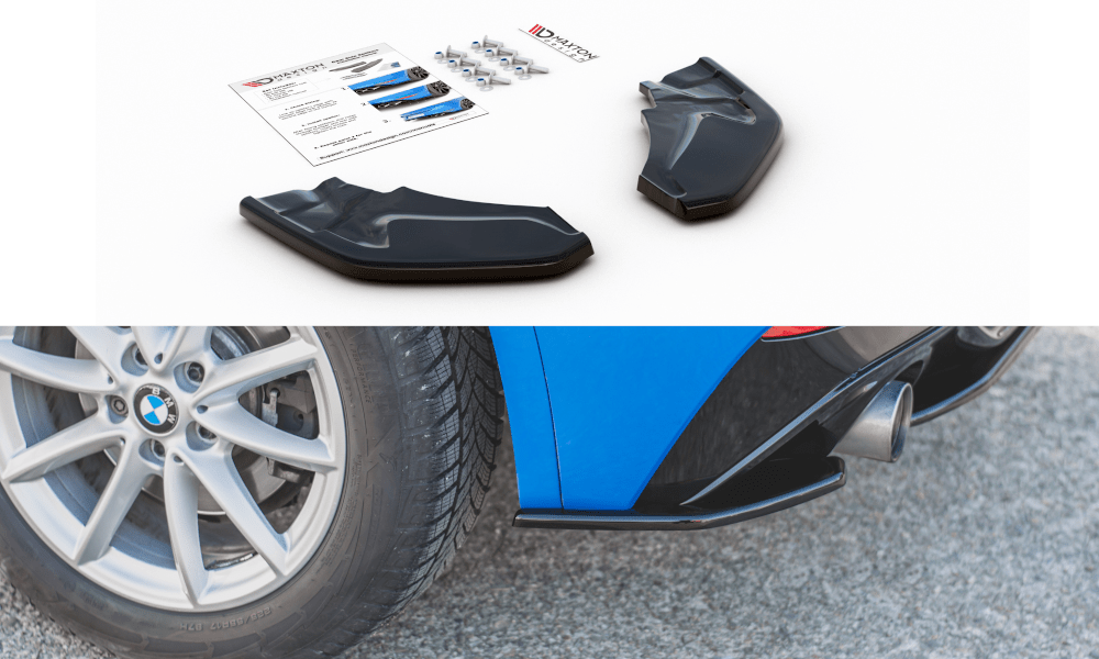 Maxton Design - Flaps Heckansatz Diffusor für BMW X2 F39 M - Paket - Aerowerk.