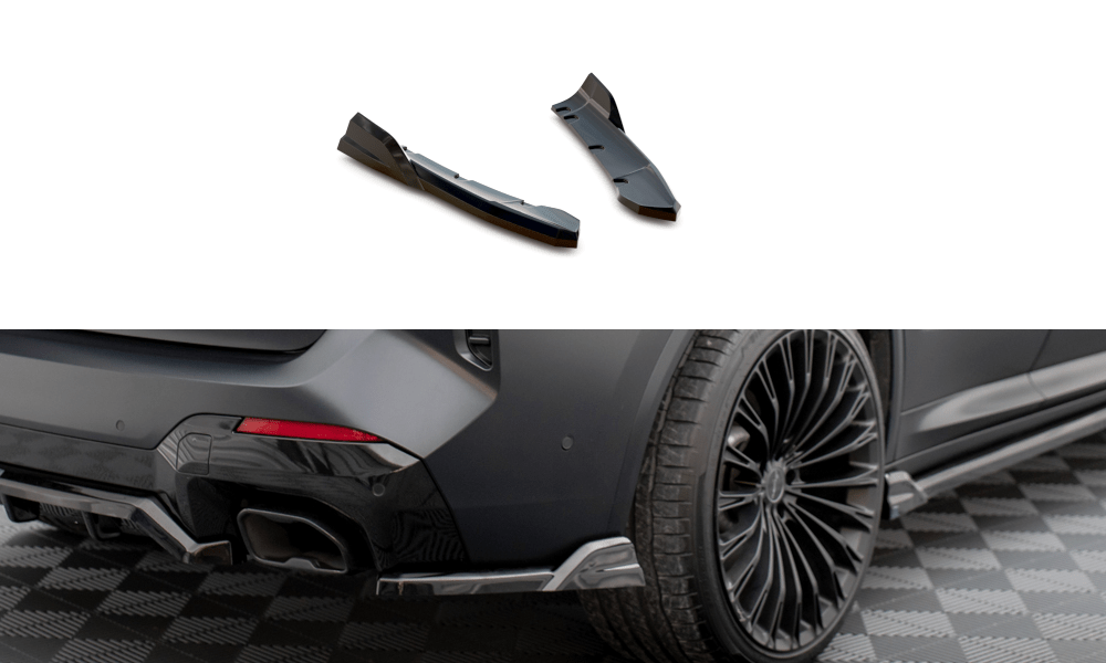 Maxton Design - Flaps Heckansatz Diffusor für BMW X3 M - Paket G01 Facelift - Aerowerk.