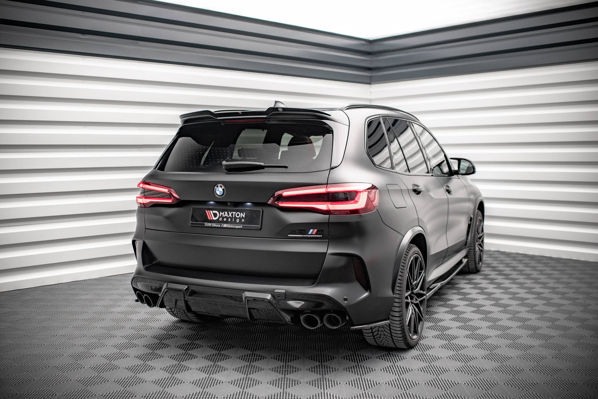 Maxton Design - Flaps Heckansatz Diffusor für BMW X5M F95 - Aerowerk.