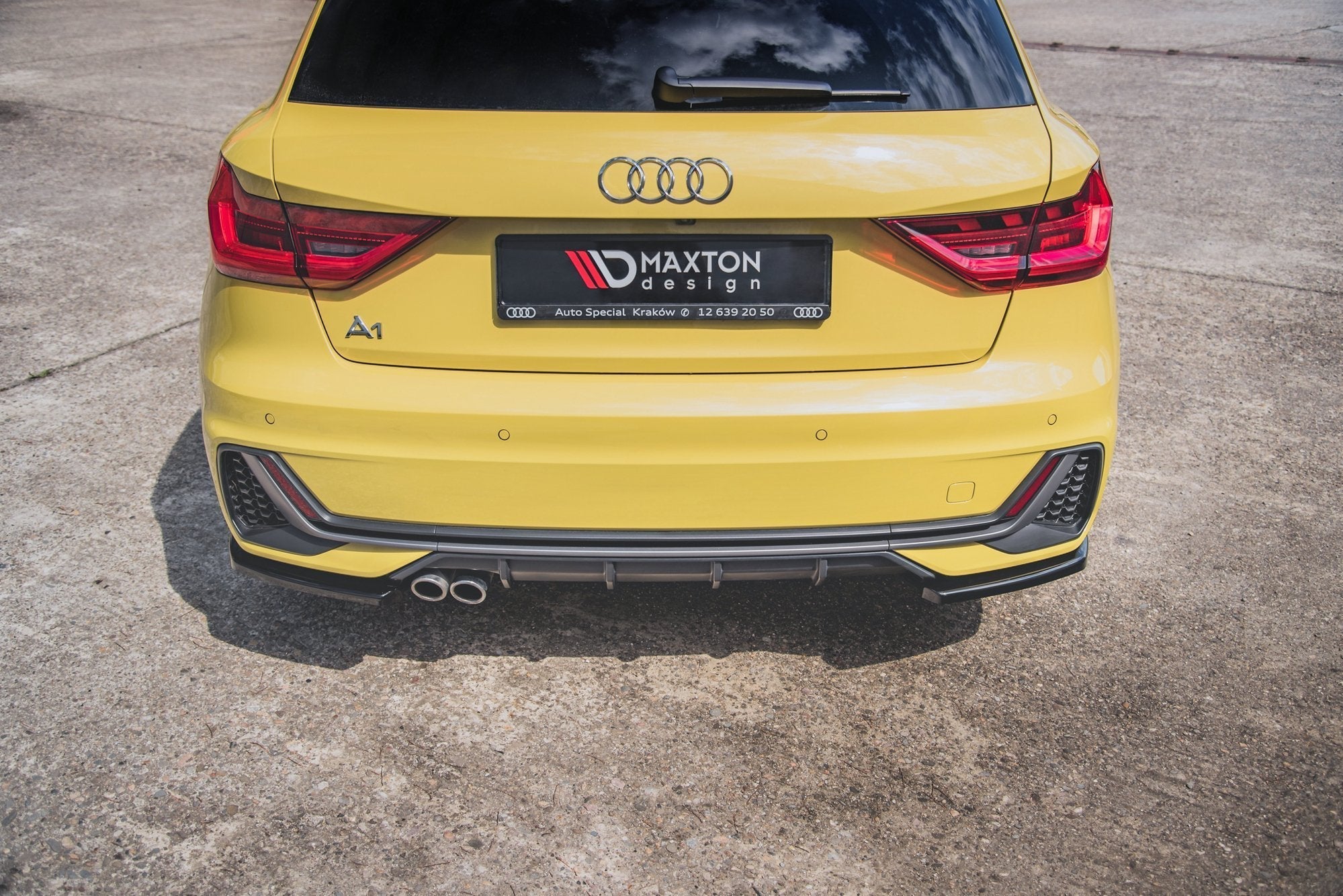 Maxton Design - Flaps Heckansatz Flaps Heckansatz für Audi A1 S - Line GB - Aerowerk.