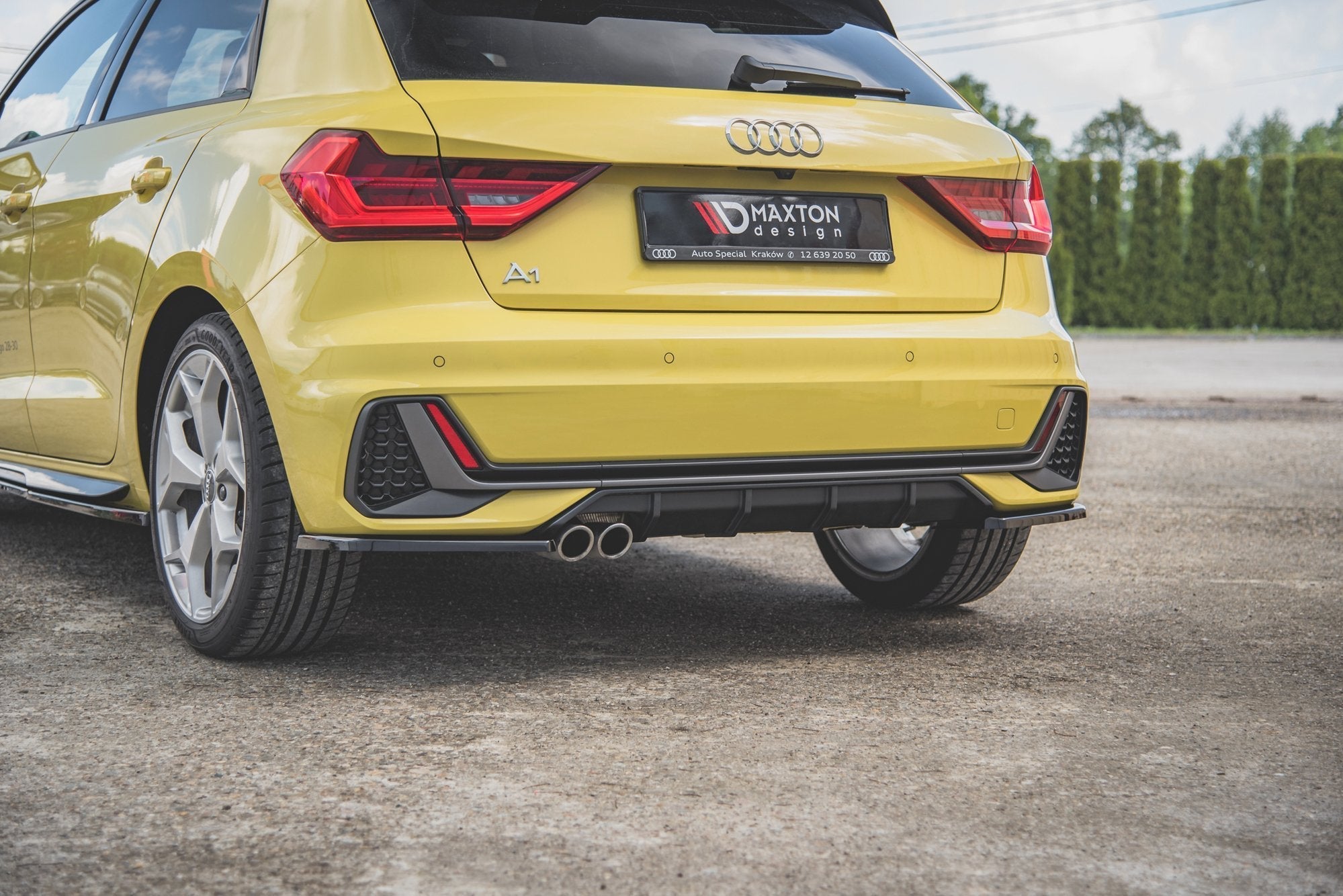 Maxton Design - Flaps Heckansatz Flaps Heckansatz für Audi A1 S - Line GB - Aerowerk.