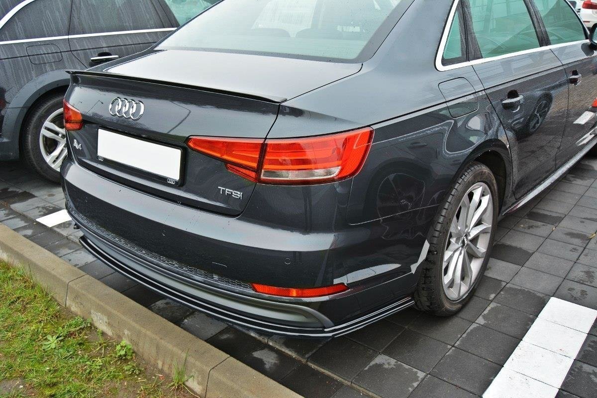 Maxton Design - Flaps Heckansatz Flaps Heckansatz für Audi A4 B9 S - Line - Aerowerk.