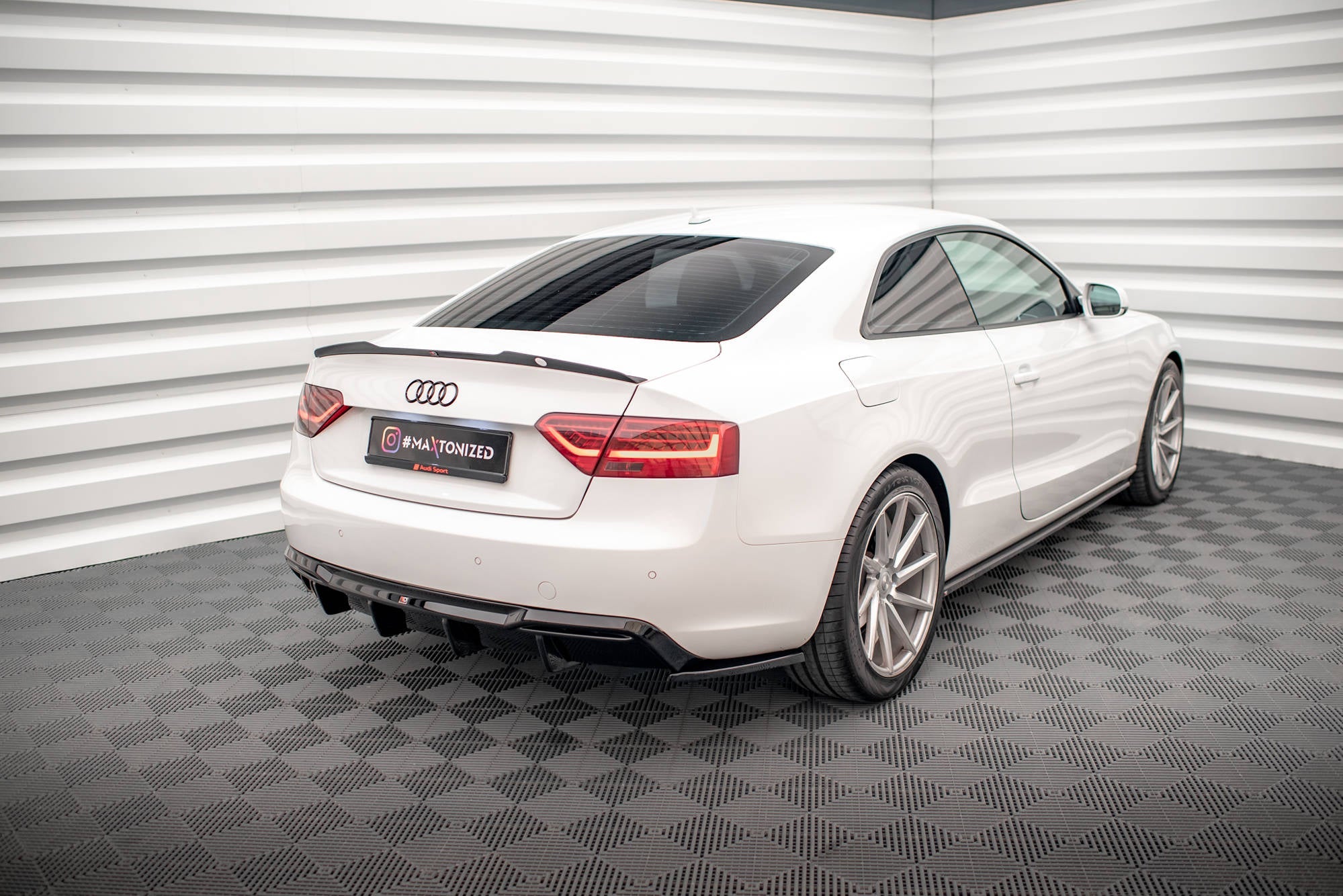 Maxton Design - Flaps Heckansatz Flaps Heckansatz für Audi A5 Coupe 8T Facelift - Aerowerk.