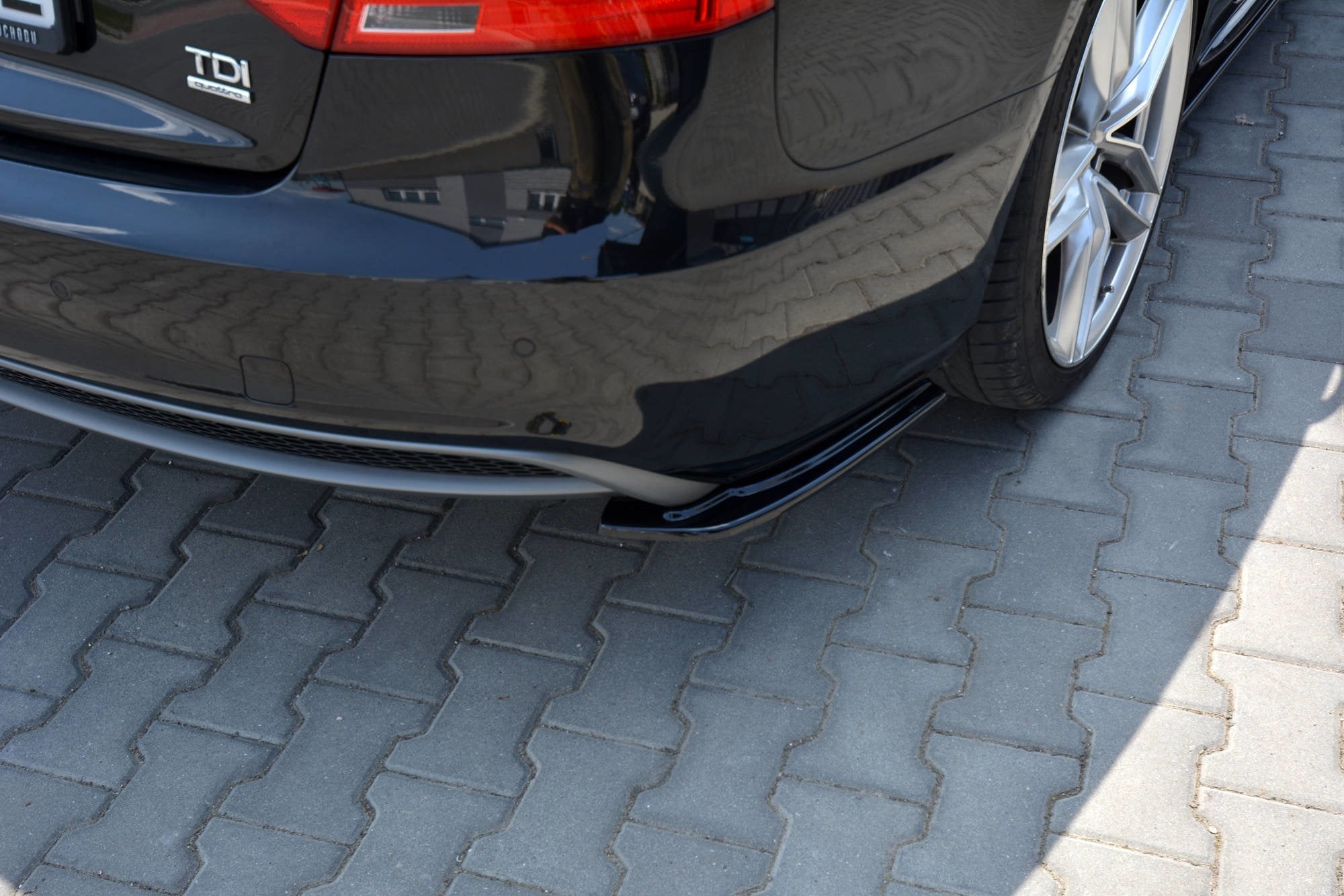 Maxton Design - Flaps Heckansatz Flaps Heckansatz für Audi A5 S - Line 8T FL Sportback - Aerowerk.