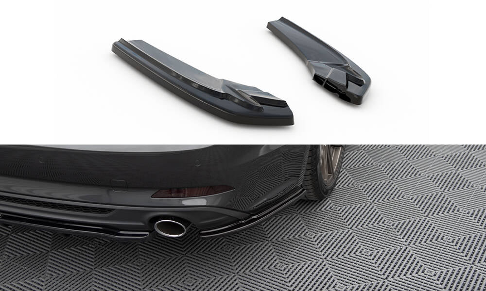 Maxton Design - Flaps Heckansatz Flaps Heckansatz für Audi A5 S - Line F5 Sportback - Aerowerk.