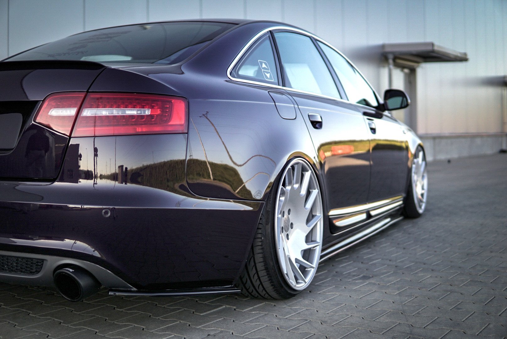 Maxton Design - Flaps Heckansatz Flaps Heckansatz für Audi A6 S - Line C6 / C6 FL Limousine / Avant - Aerowerk.