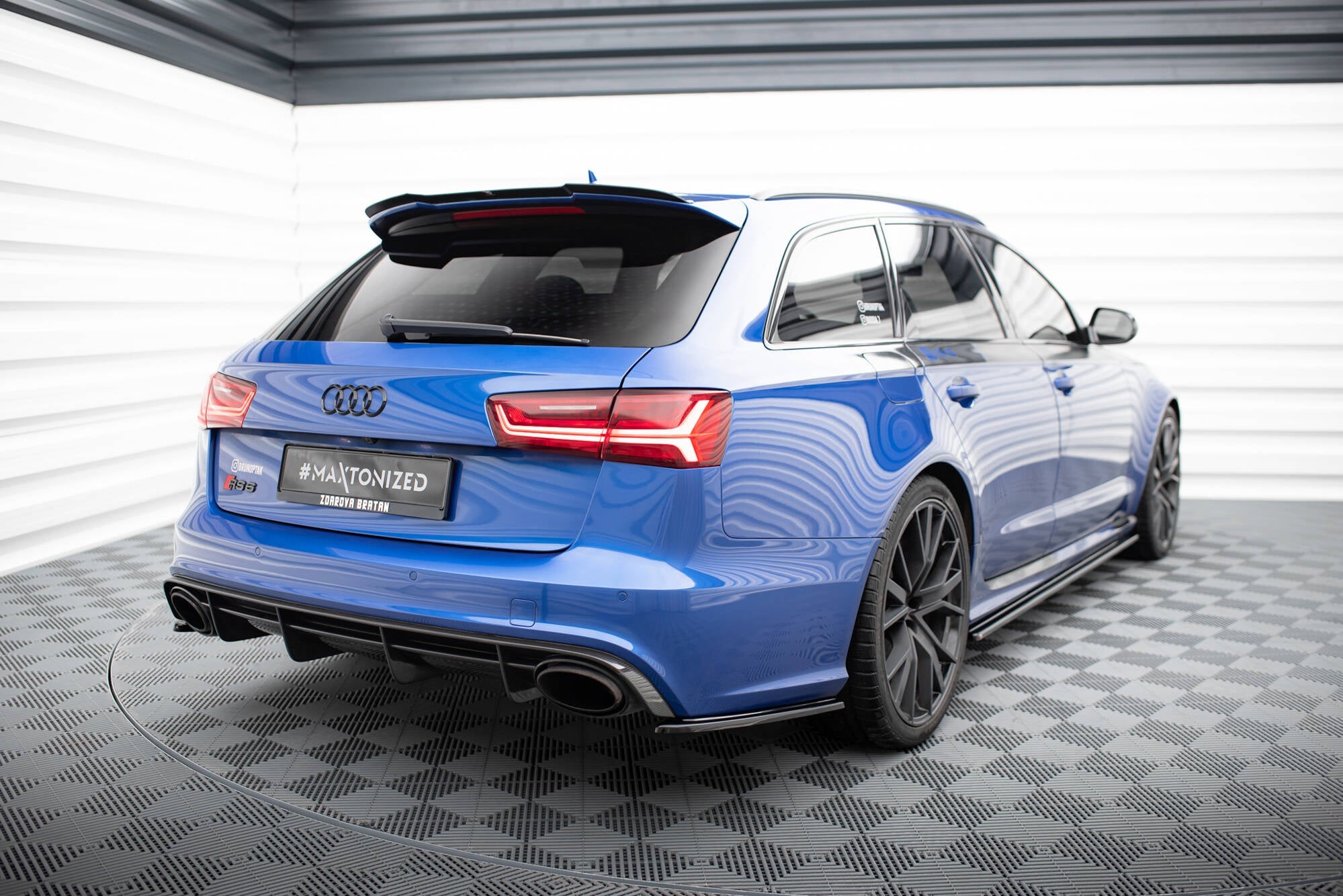 Maxton Design - Flaps Heckansatz Flaps Heckansatz für Audi Audi RS6 C7 / C7 Facelift - Aerowerk.