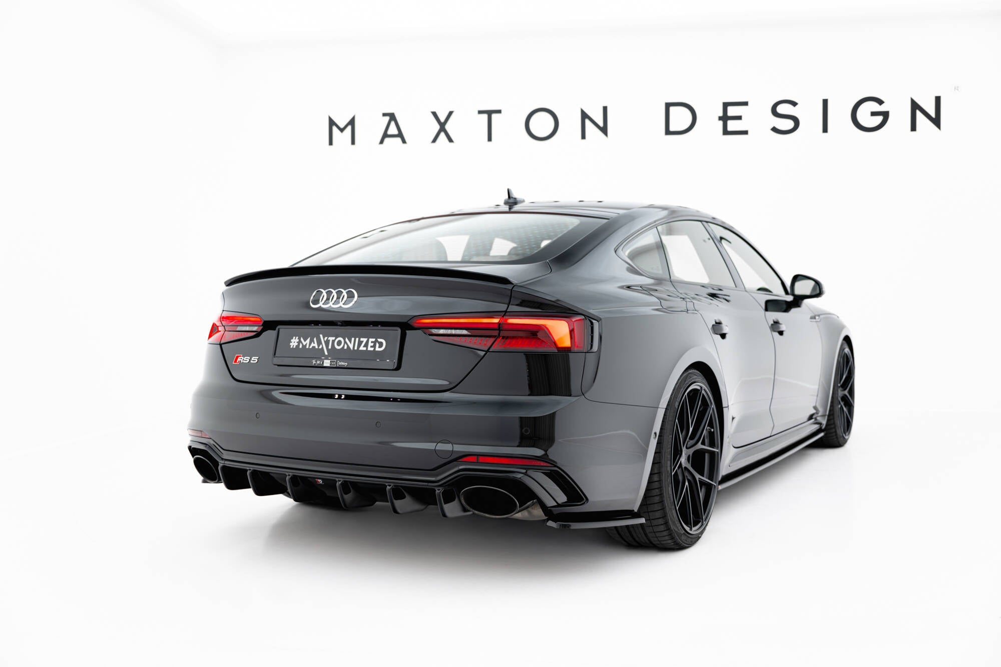 Maxton Design - Flaps Heckansatz Flaps Heckansatz für Audi RS5 Coupe F5 - Aerowerk.