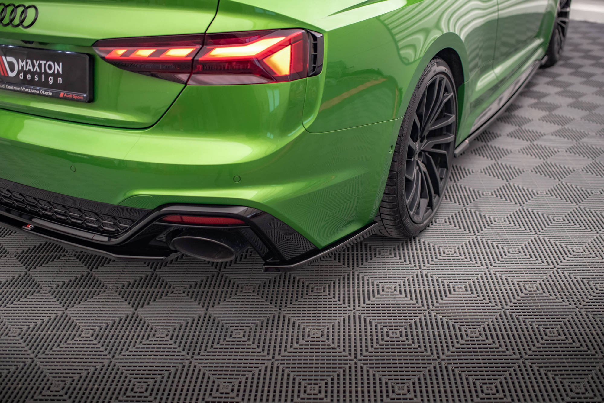 Maxton Design - Flaps Heckansatz Flaps Heckansatz für Audi RS5 F5 Facelift - Aerowerk.