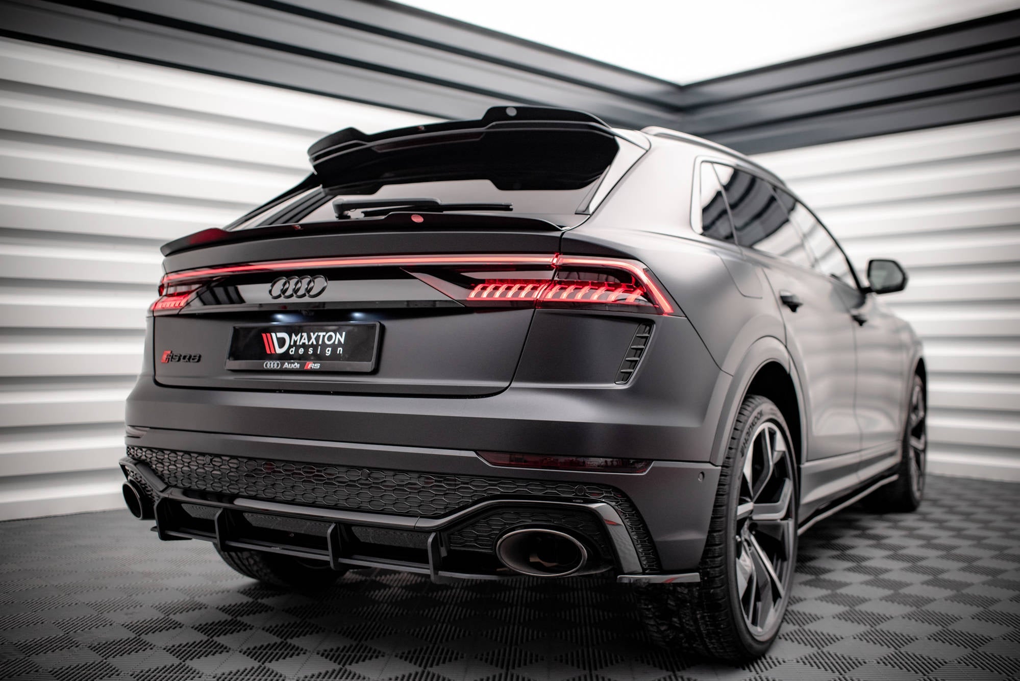 Maxton Design - Flaps Heckansatz Flaps Heckansatz für Audi RSQ8 Mk1 - Aerowerk.
