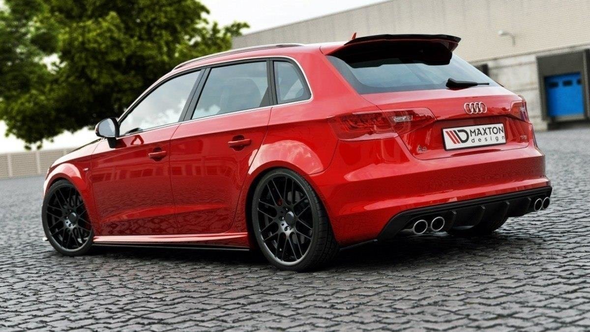 Maxton Design - Flaps Heckansatz Flaps Heckansatz für Audi S3 / A3 S - Line 8V Hachback / Sportback - Aerowerk.