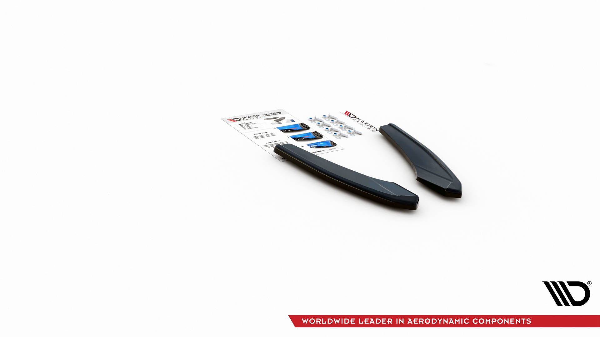 Maxton Design - Flaps Heckansatz Flaps Heckansatz für Audi S3 Limousine 8Y - Aerowerk.