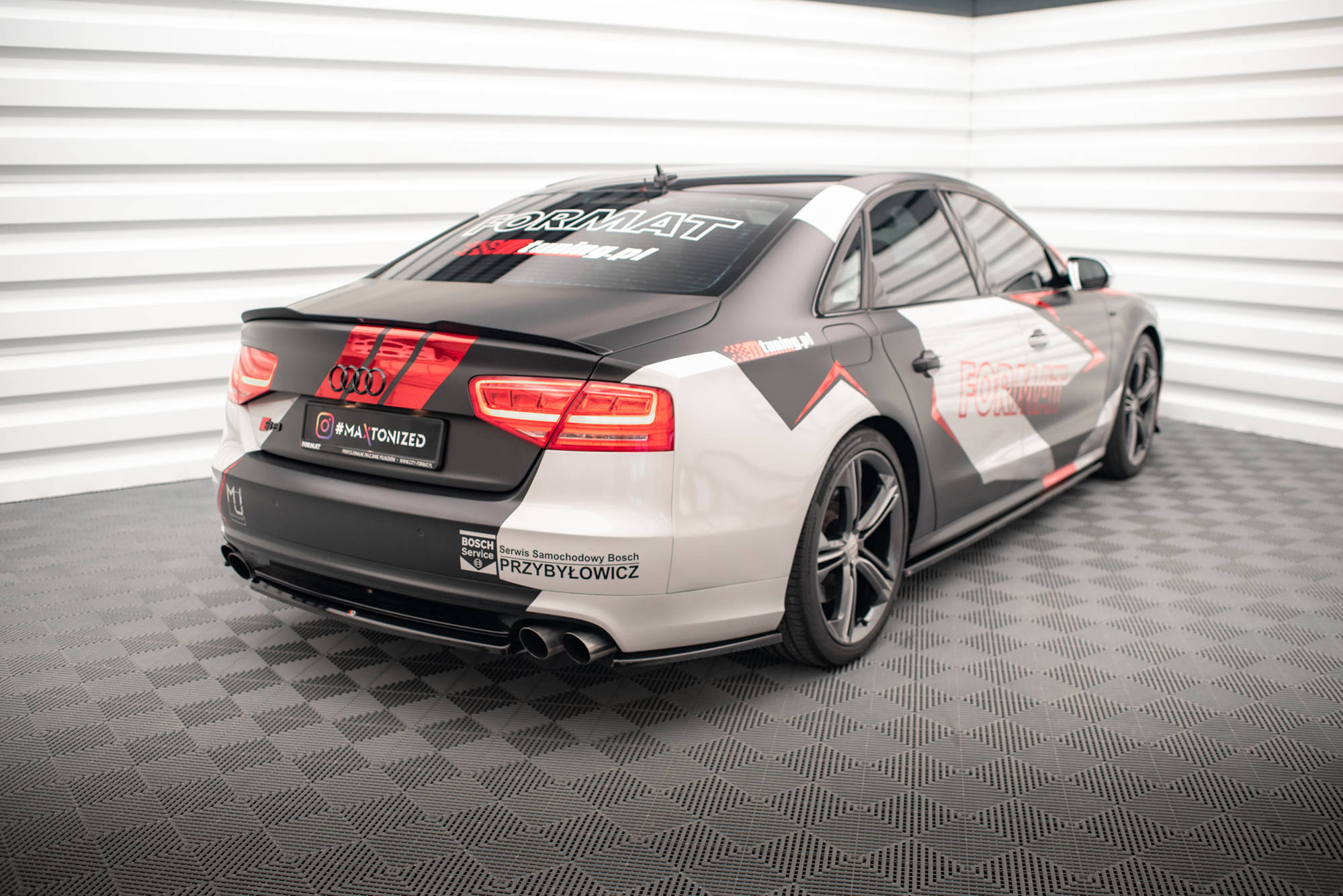 Maxton Design - Flaps Heckansatz Flaps Heckansatz für Audi S8 D4 - Aerowerk.
