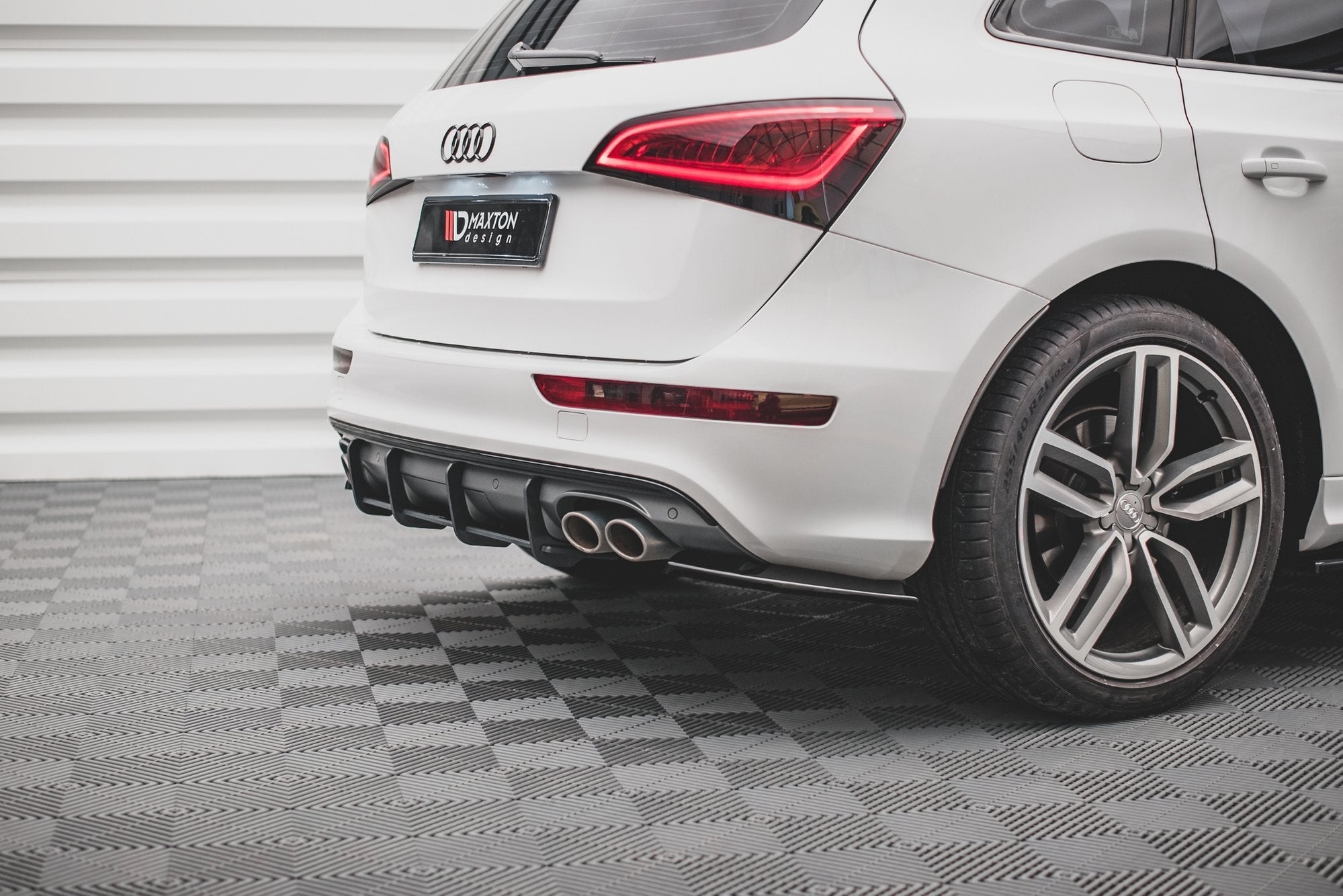 Maxton Design - Flaps Heckansatz Flaps Heckansatz für Audi SQ5 Mk1 (8R) - Aerowerk.