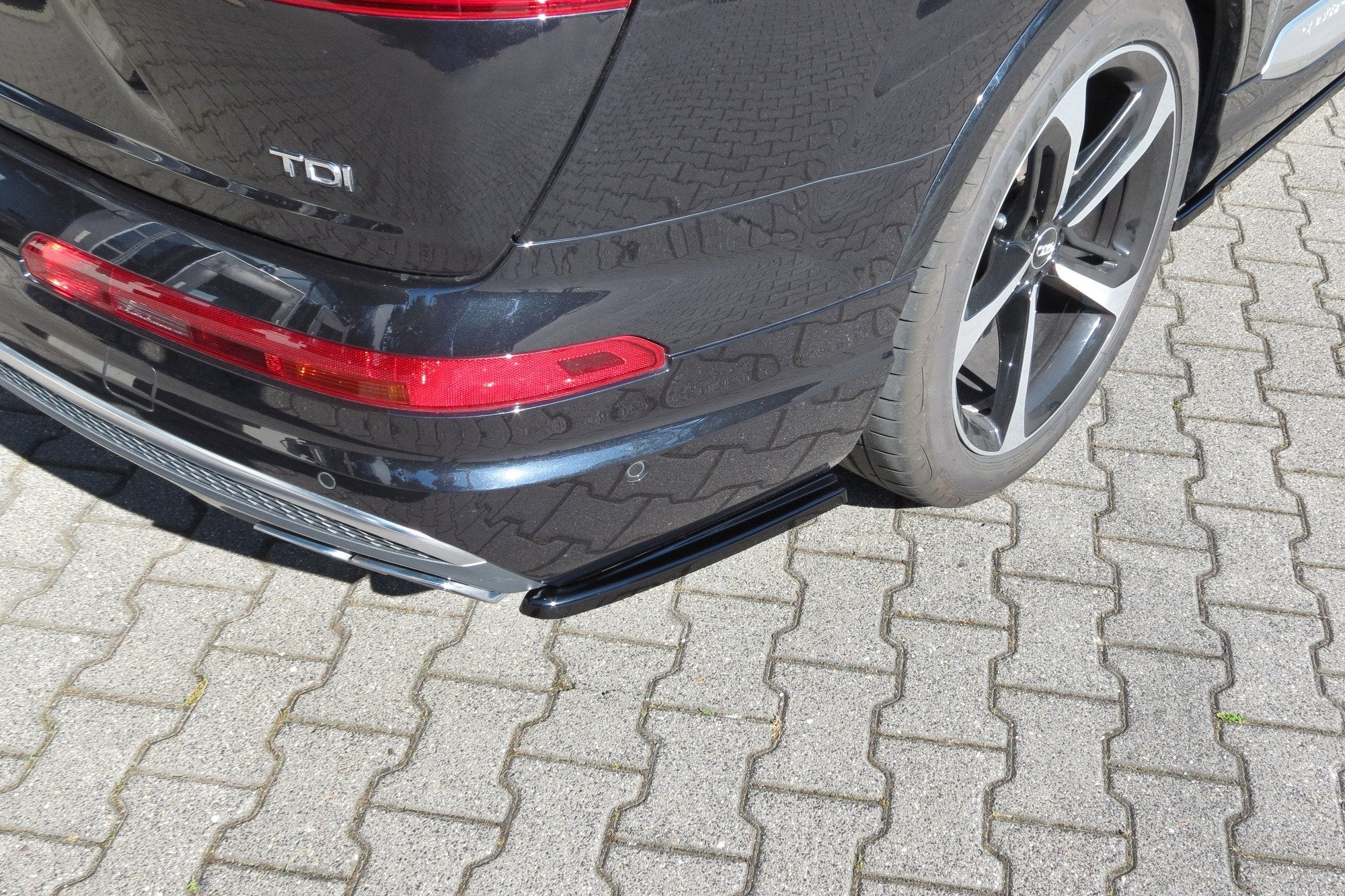 Maxton Design - Flaps Heckansatz Flaps Heckansatz für Audi SQ7 / Q7 S - Line Mk.2 - Aerowerk.