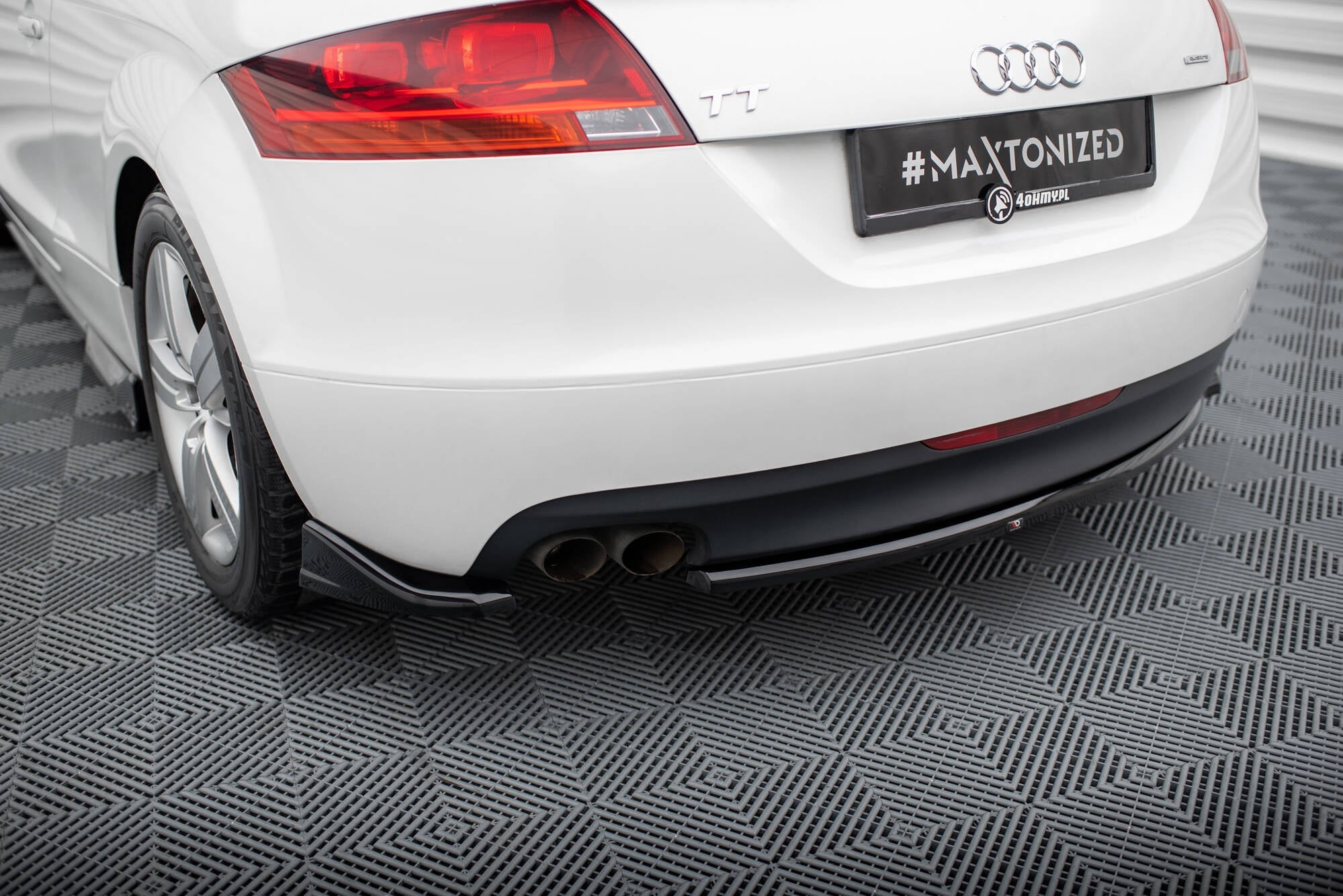 Maxton Design - Flaps Heckansatz Flaps Heckansatz für Audi TT 8J - Aerowerk.
