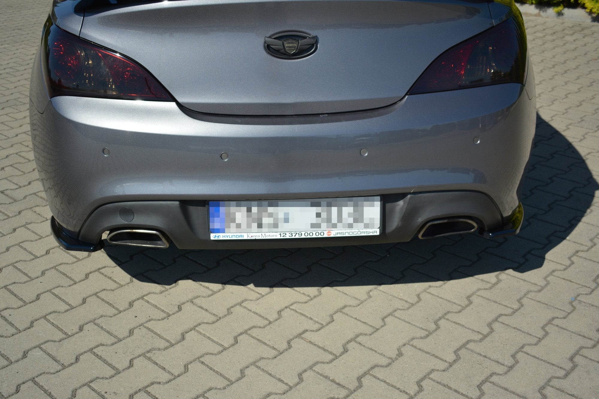 Maxton Design - Flaps Heckansatz Flaps Heckansatz für HYUNDAI GENESIS COUPÉ MK.1 - Aerowerk.