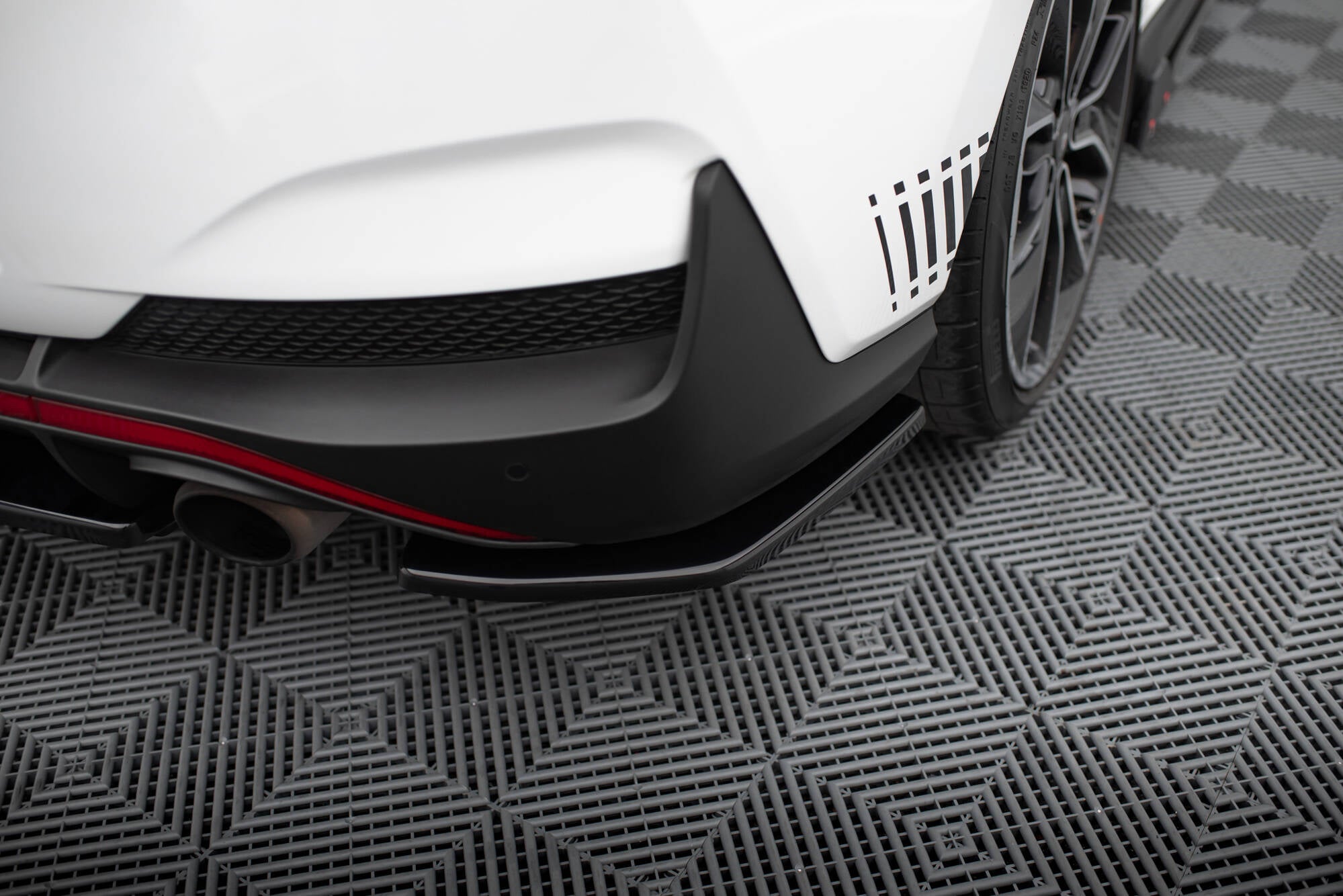 Maxton Design - Flaps Heckansatz Flaps Heckansatz für Hyundai I30 N Mk3 Fastback - Aerowerk.