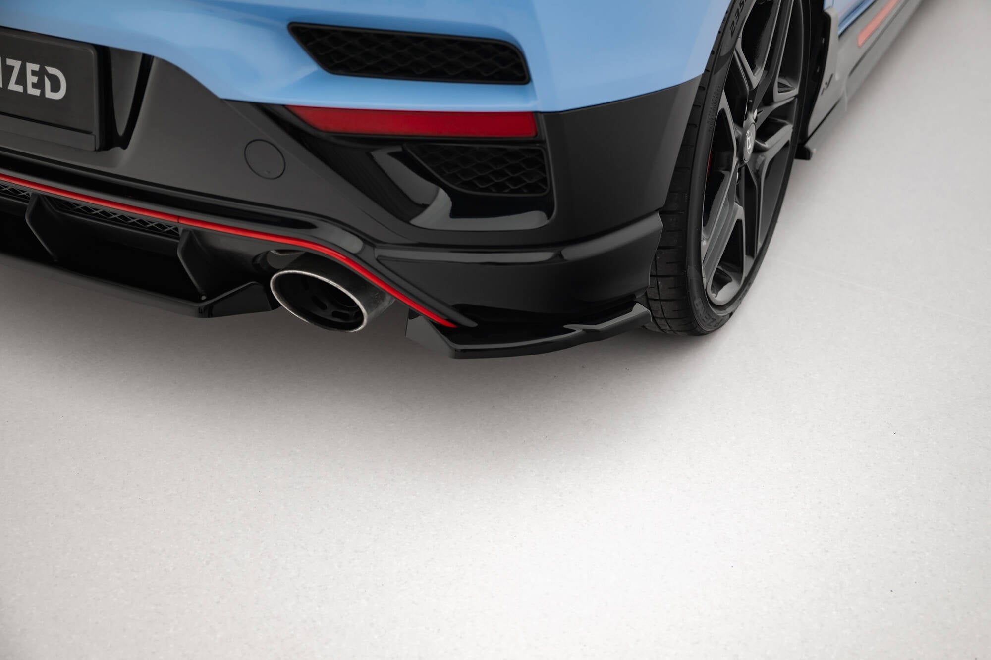Maxton Design - Flaps Heckansatz Flaps Heckansatz für Hyundai Veloster N Mk2 - Aerowerk.
