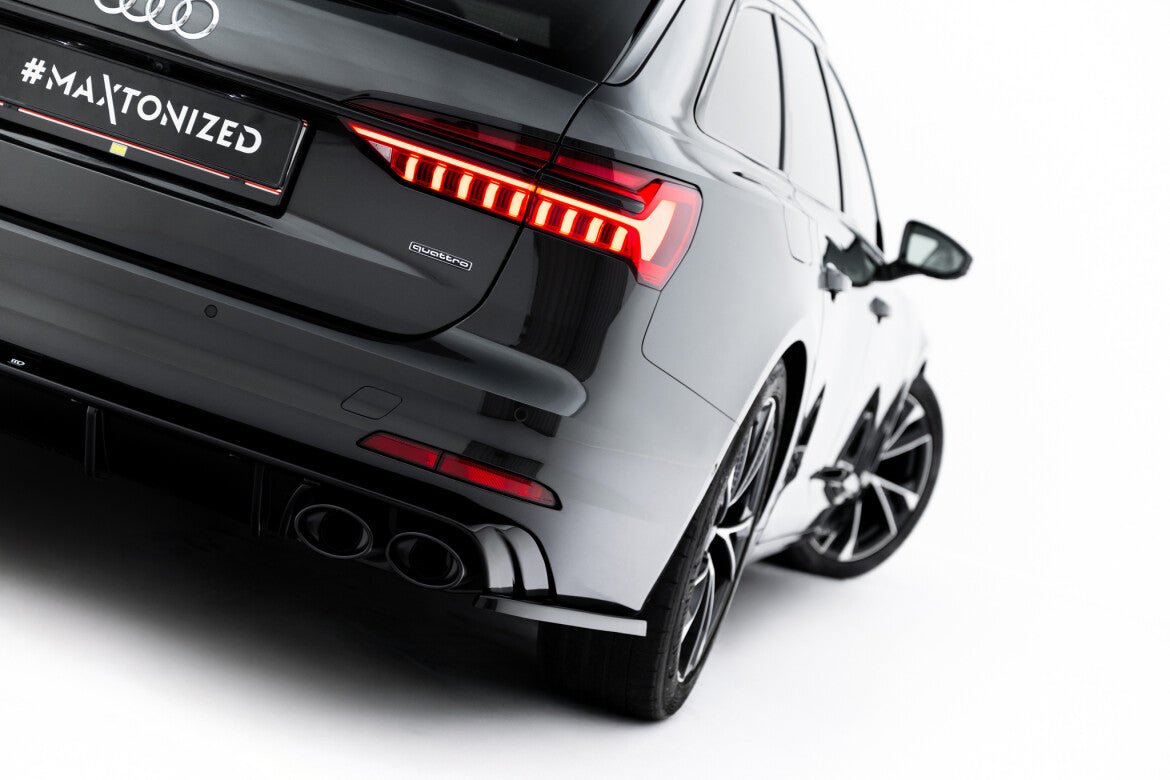 Maxton Design - Flaps Heckansatz für Audi A6 Limousine / Avant C8 / C8 Facelift - Aerowerk.