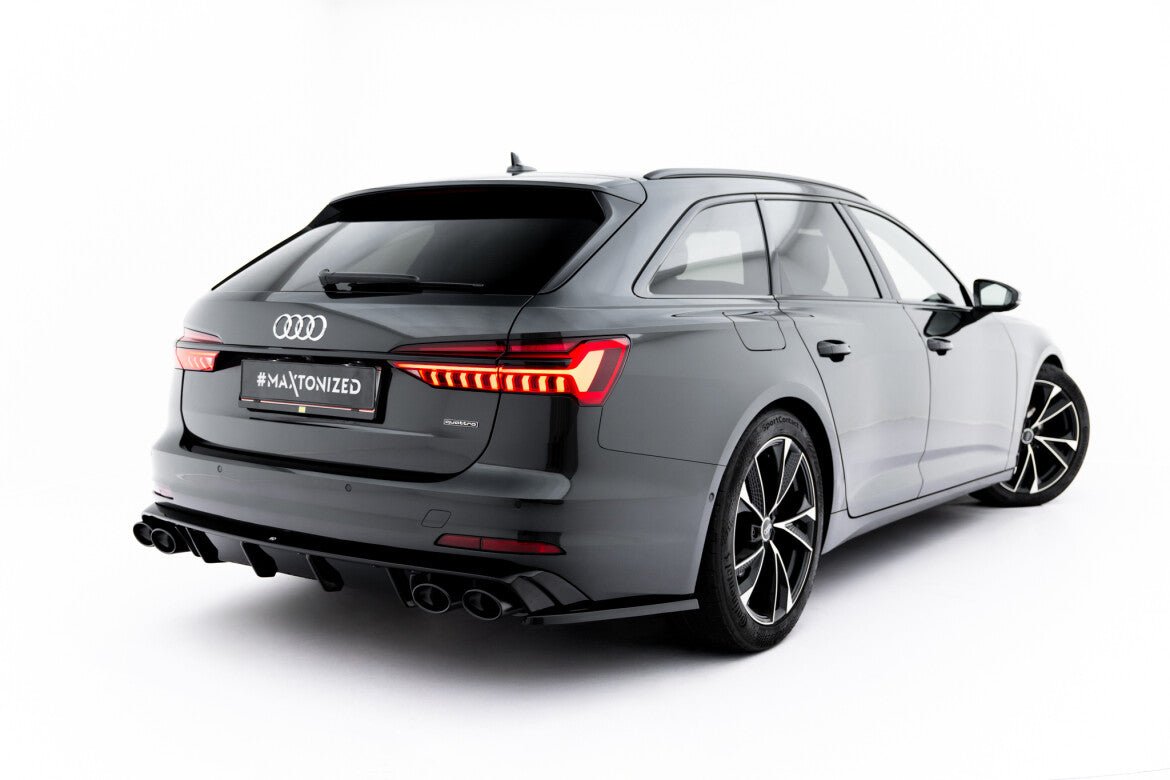 Maxton Design - Flaps Heckansatz für Audi A6 Limousine / Avant C8 / C8 Facelift - Aerowerk.