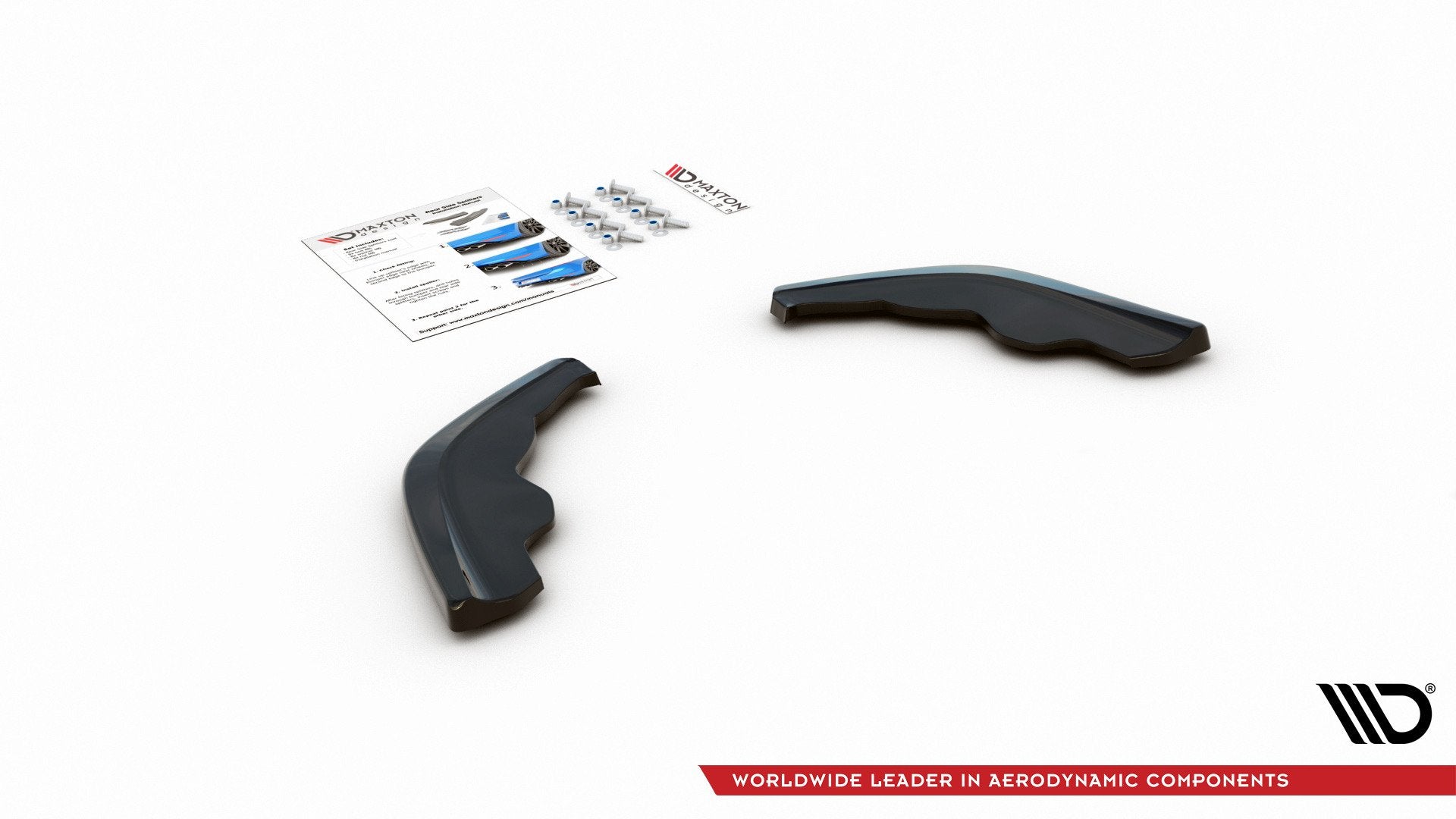 Maxton Design - Flaps Heckansatz V1 Diffusor für BMW 1er F40 M - Paket - Aerowerk.