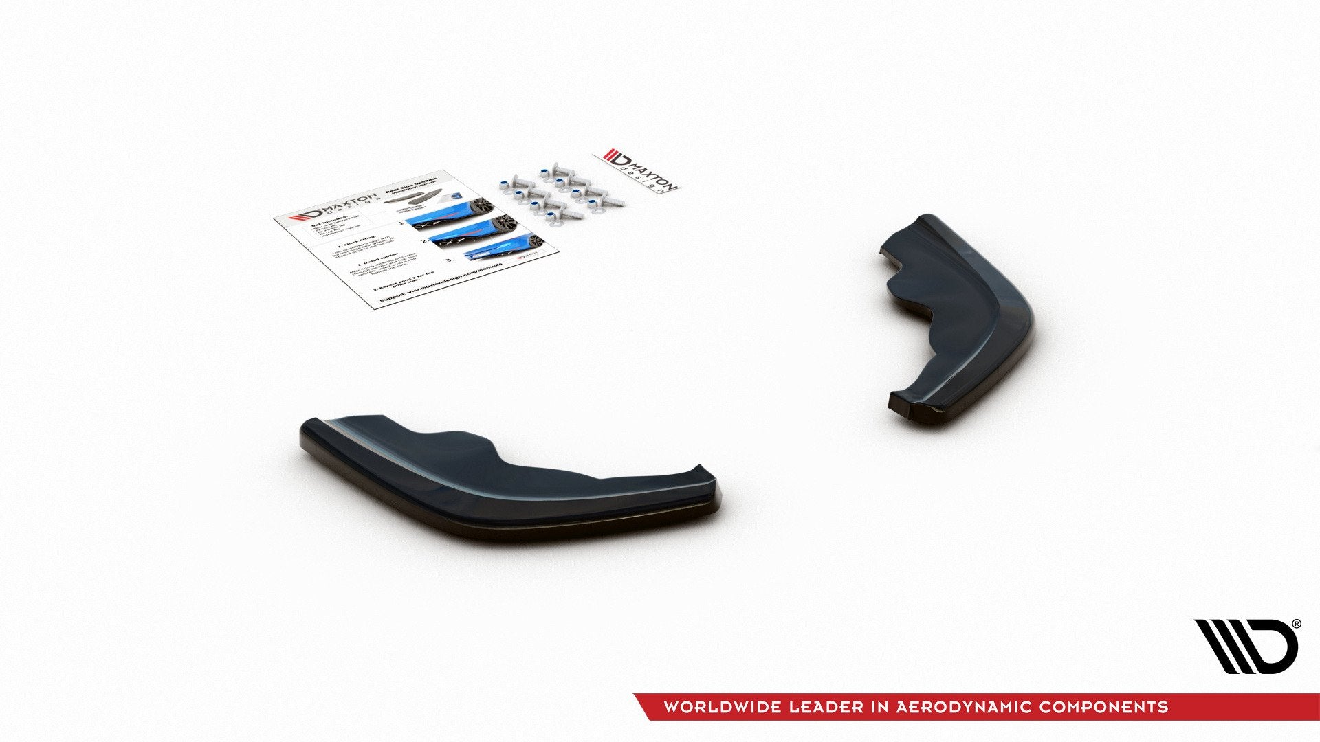 Maxton Design - Flaps Heckansatz V1 Diffusor für BMW 1er F40 M - Paket - Aerowerk.