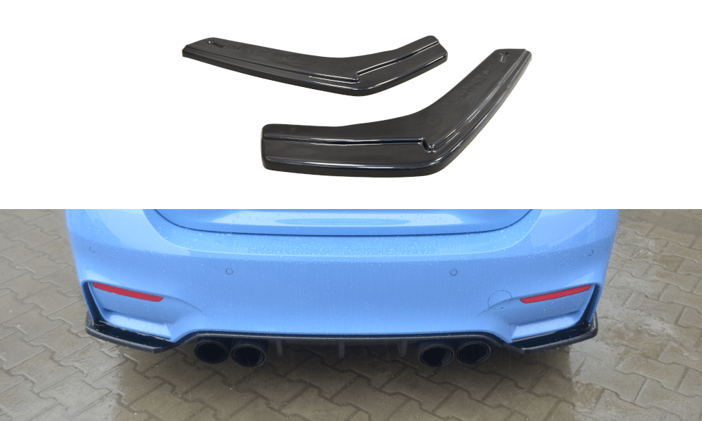 Maxton Design - Flaps Heckansatz V1 Diffusor für BMW M4 F82 - Aerowerk.