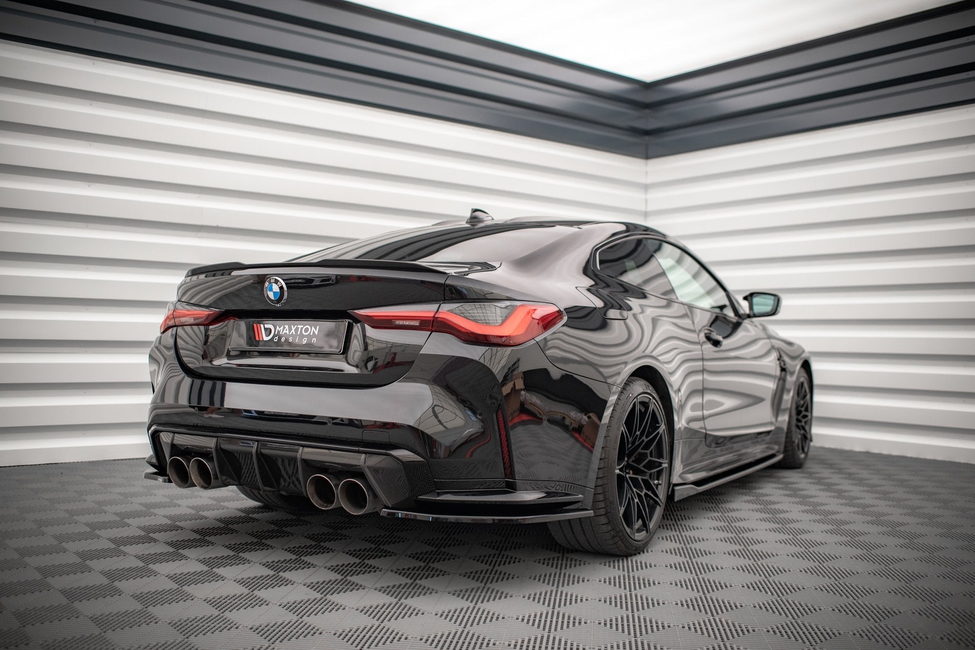 Maxton Design - Flaps Heckansatz V1 Diffusor für BMW M4 G82 / G82 Facelift - Aerowerk.