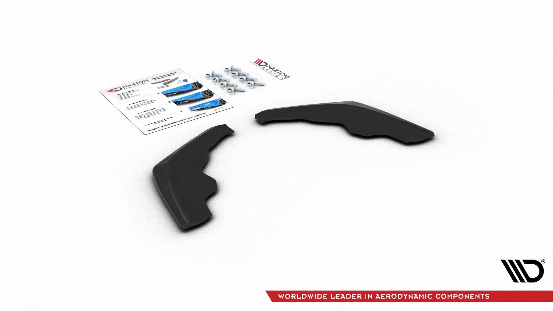 Maxton Design - Flaps Heckansatz V2 Diffusor für BMW 1er F40 M - Paket - Aerowerk.